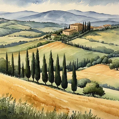 EpicRealism XL Crystal Clear - Watercolor Landscape