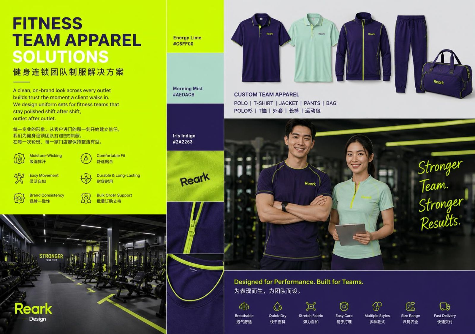 #FitnessUniform #FitnessTeam #GymApparel #SportsUniform #TeamApparel #FitnessBrand #WorkwearDesign #RearkDesign #Bison