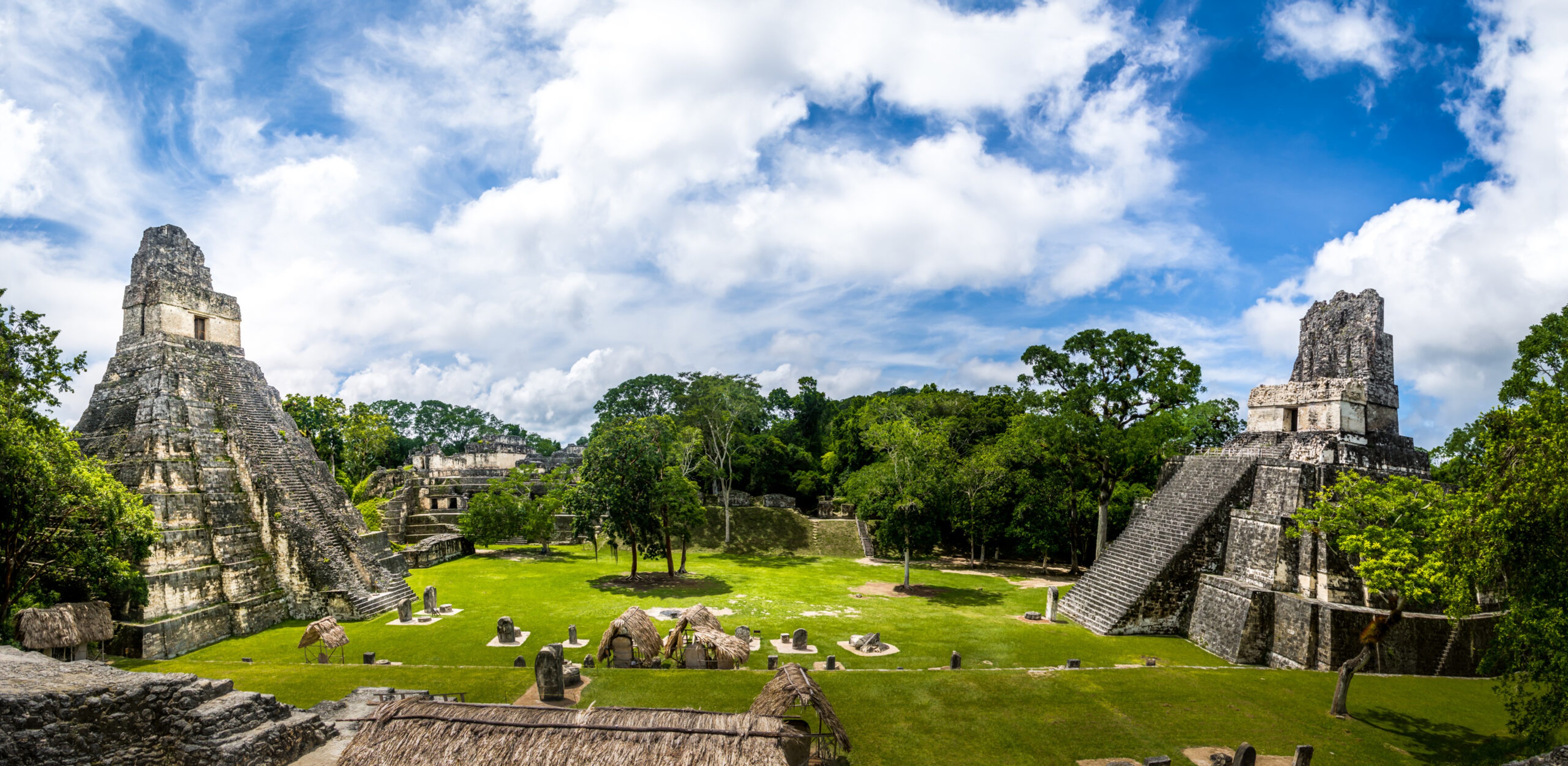 Maya ruins in Tikal, Guatemala./Shutterstock