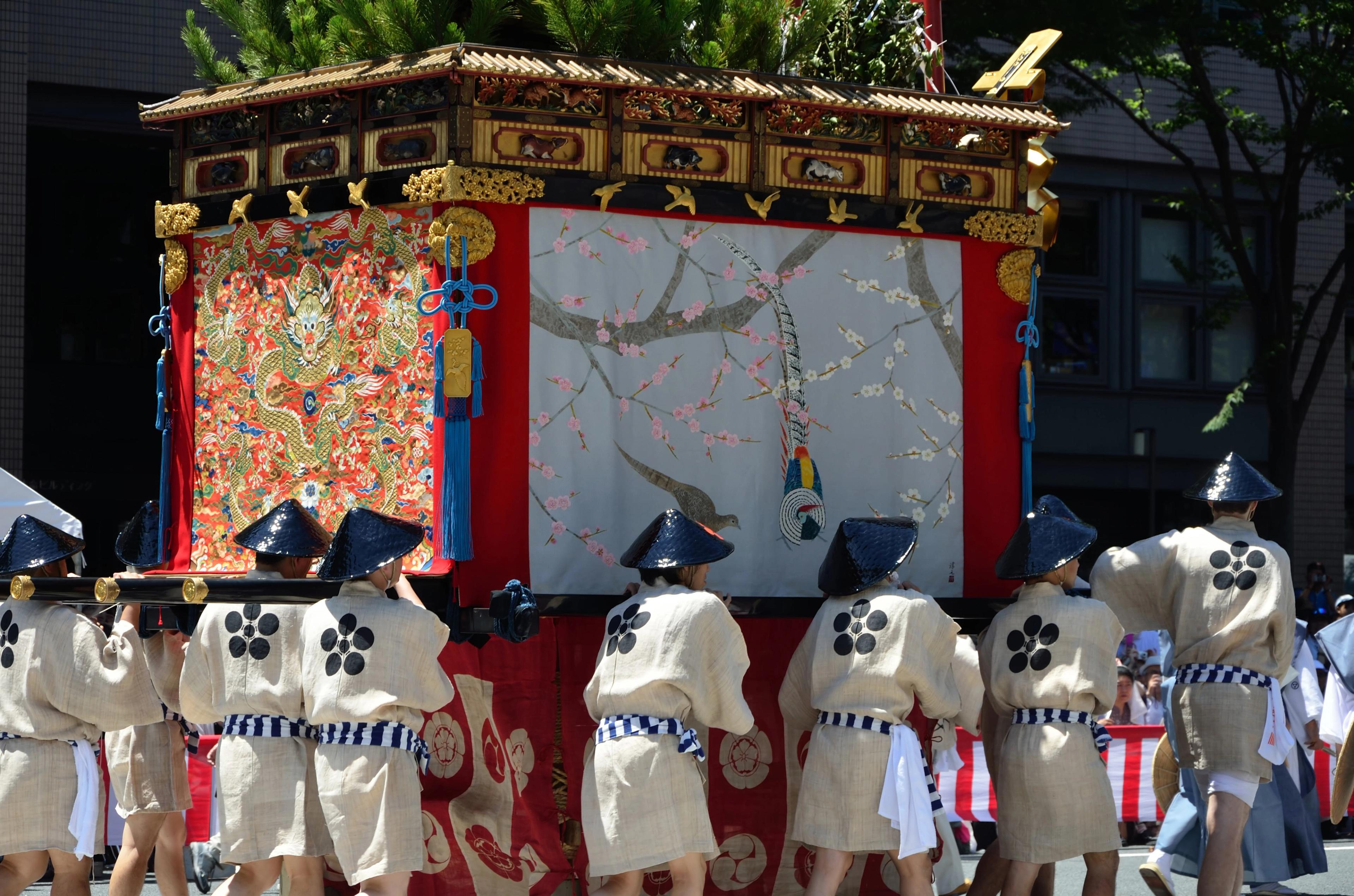 Kyoto's Gion Matsuri summer festival dates to the 9th century. Its celebration includes 30 floats that epitomize Japanese craftsmanship.