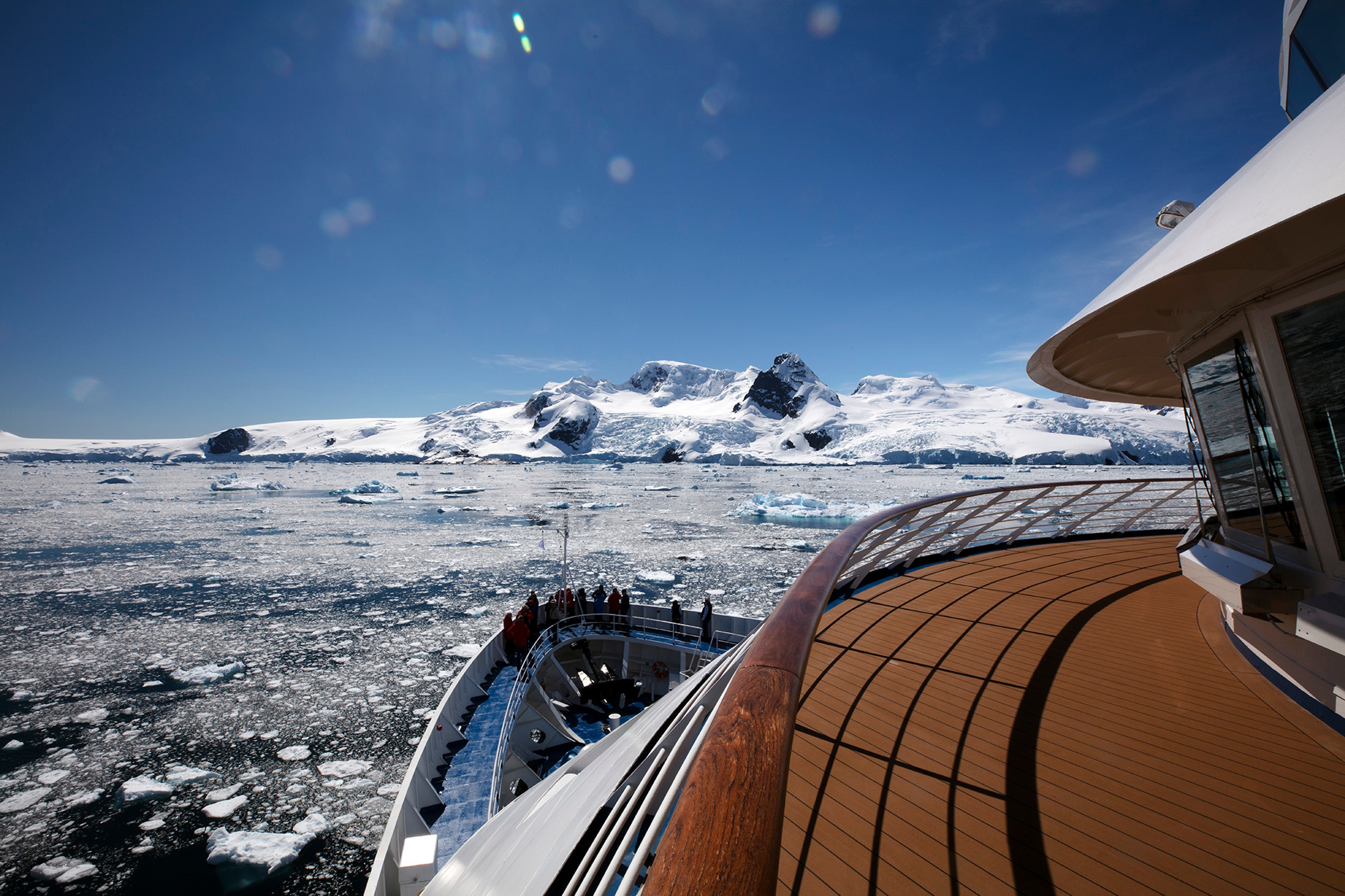 Breathtaking views from the deck./Lucia Griggi