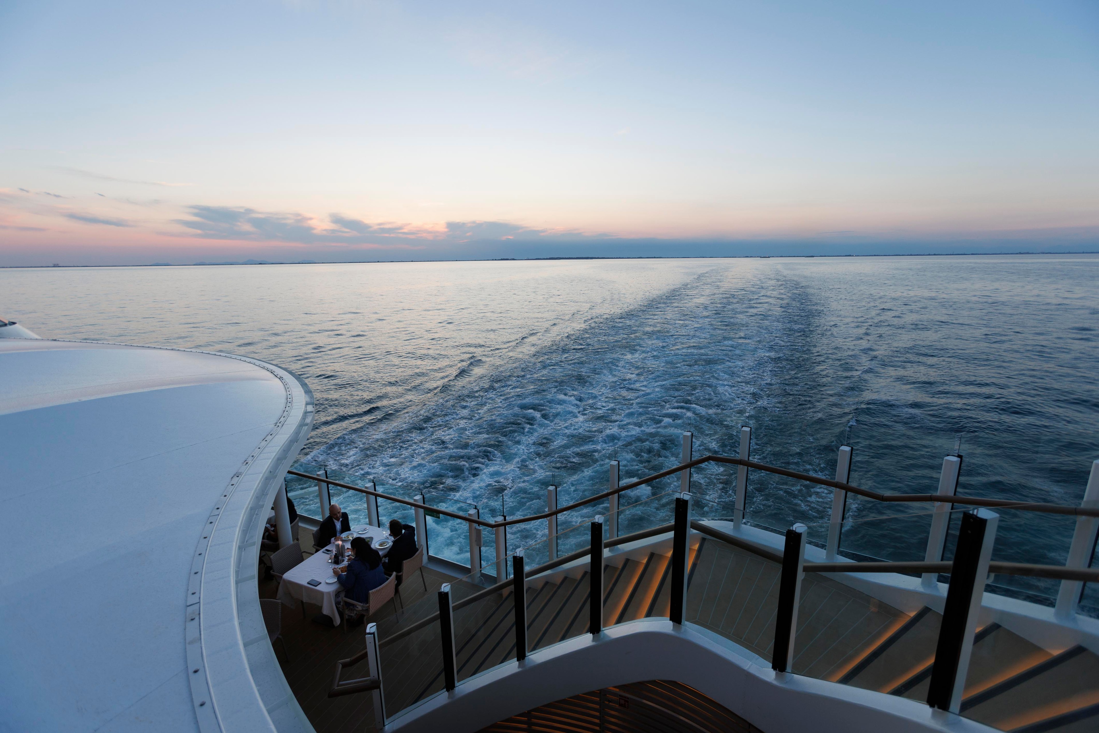 Blending the outdoors with public venues on both Silver Ray and Silver Nova is just one of the special aspects of these ships.