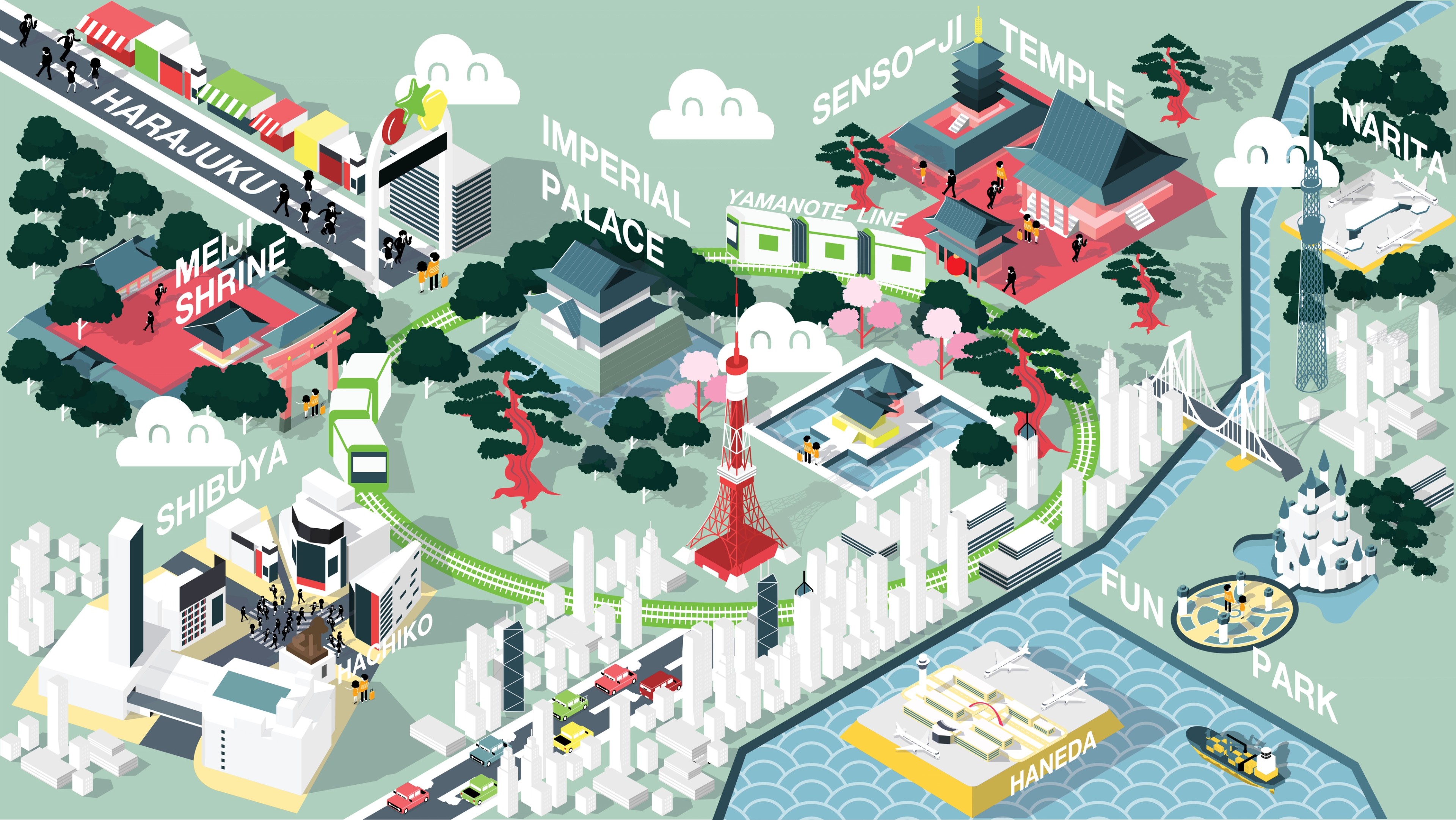 Tokyo is a city of neighborhoods./Shutterstock