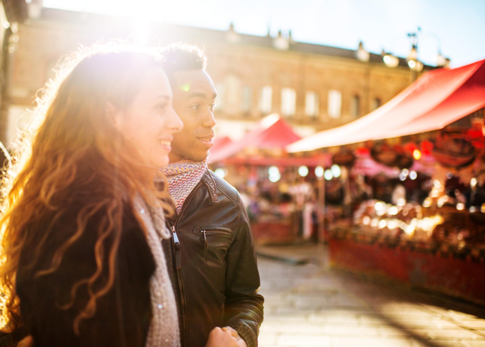 One appeal of a Mediterranean off-season itinerary is the chance to visit regional Christmas markets./Getty