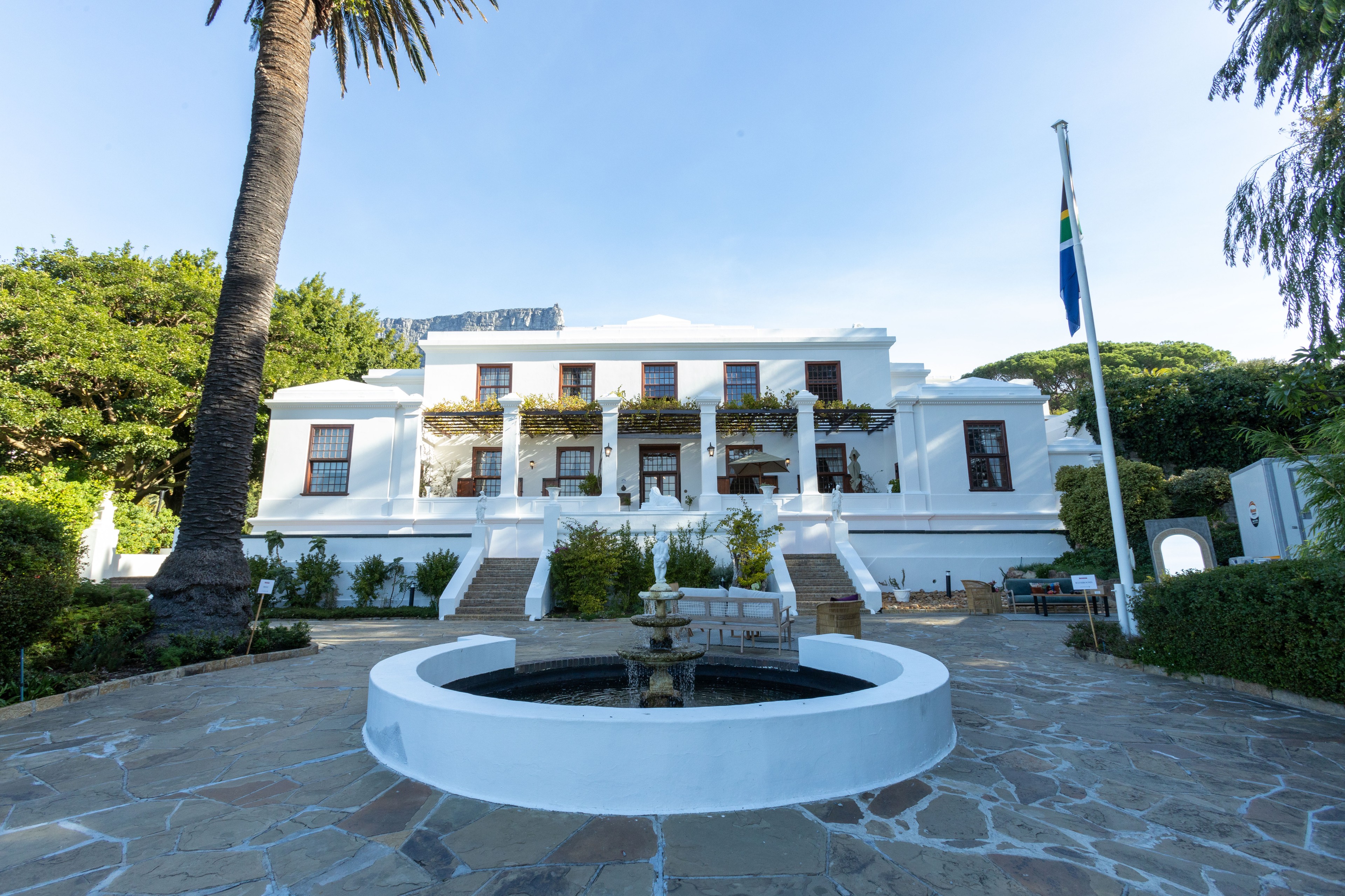 Dinner at Leeuwenhof, the estate of the Premier of the Western Cape, was a standout event on Silversea's expedition around South Africa