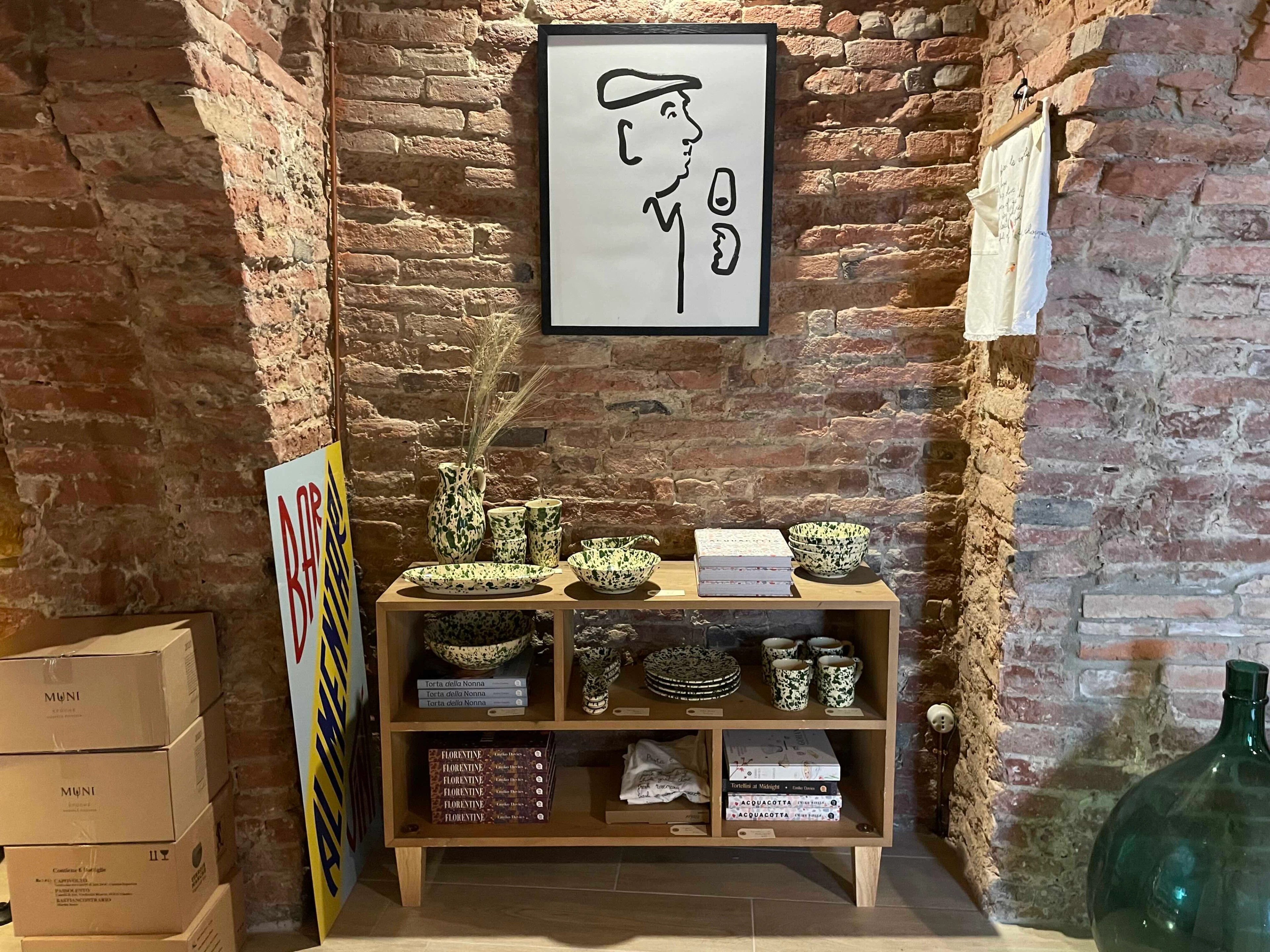 The enoteca was designed to feel cozy and homey/Laura Lazzaroni