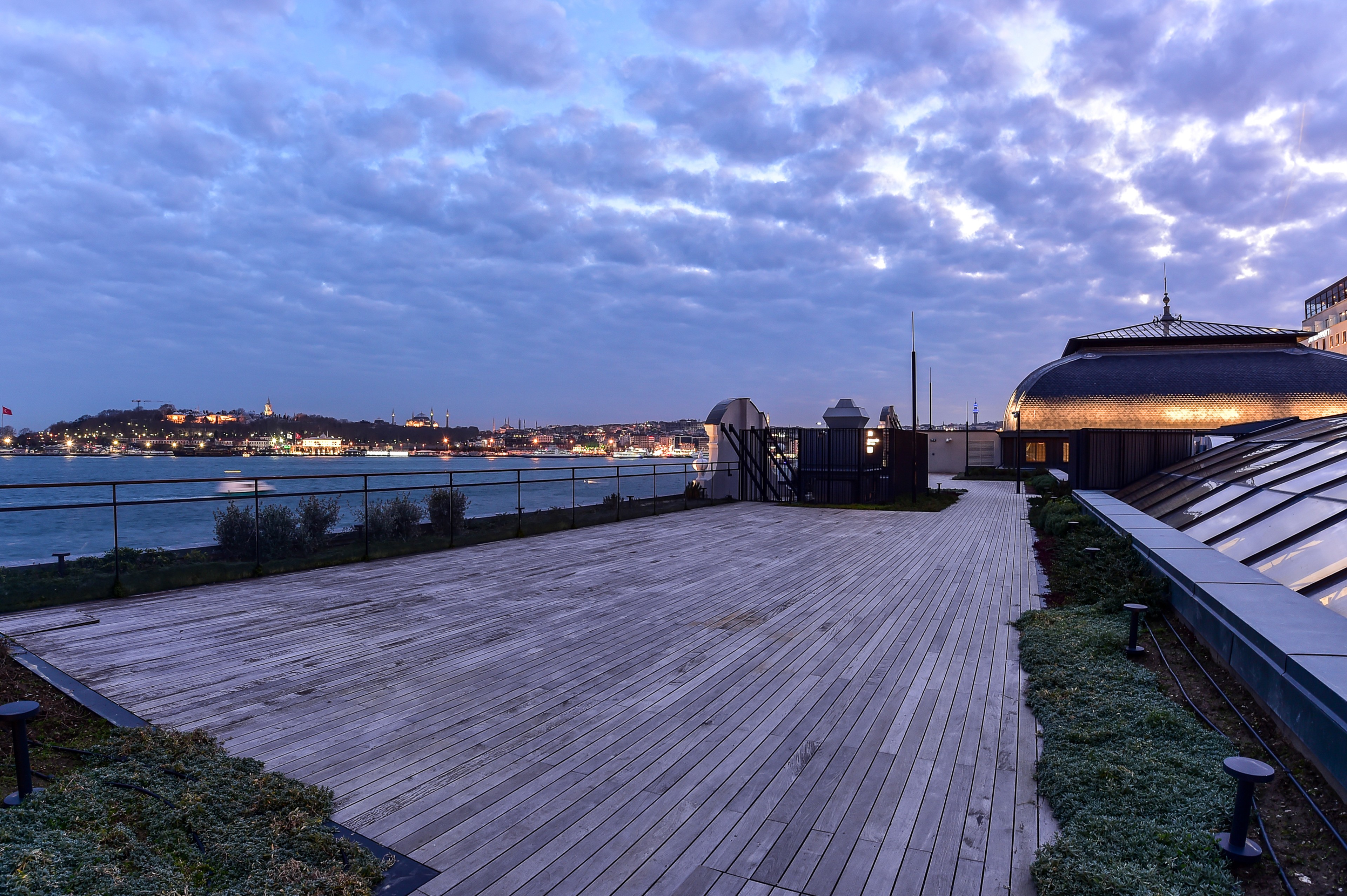 The Old Post Office is an "up from the ashes" success story in Galataport./Galataport