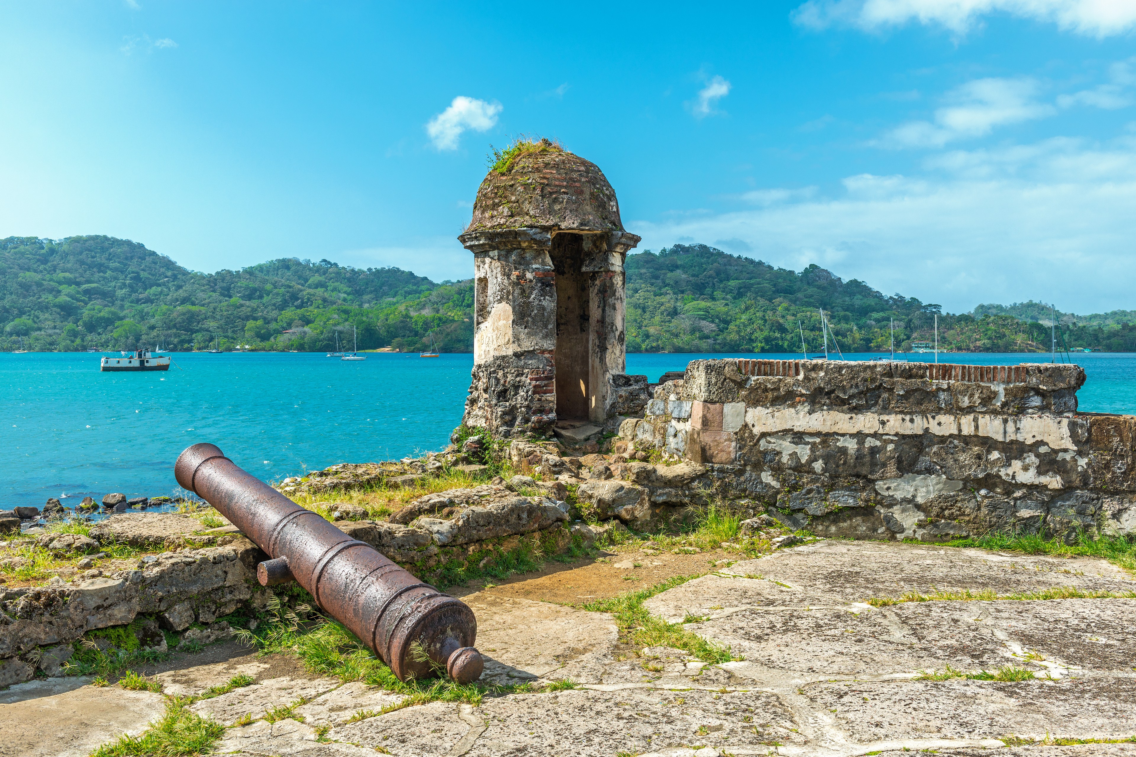 Fortifications in Portobelo, Panama, are at risk./Getty Images