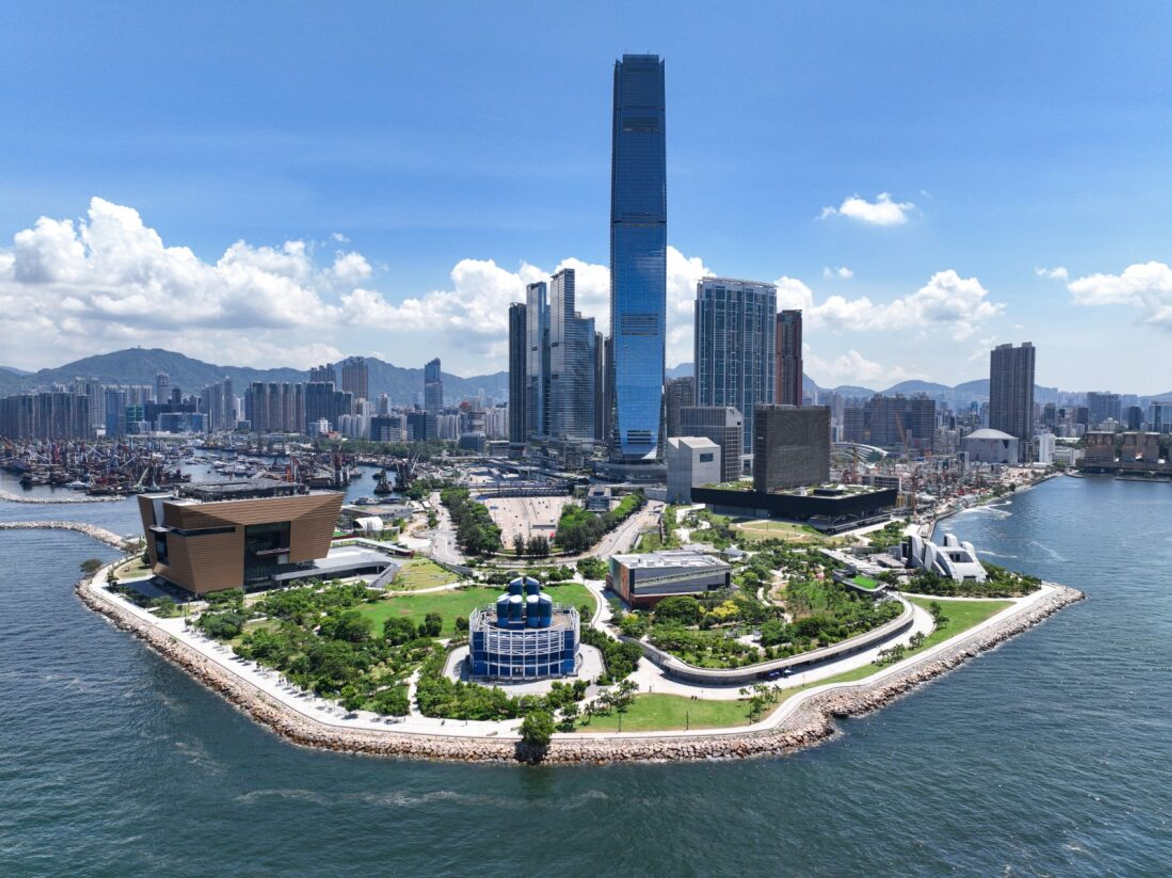 Euronews called the West Kowloon Cultural District "a must for art enthusiasts."/Photo courtesy West Kowloon Cultural District Authority