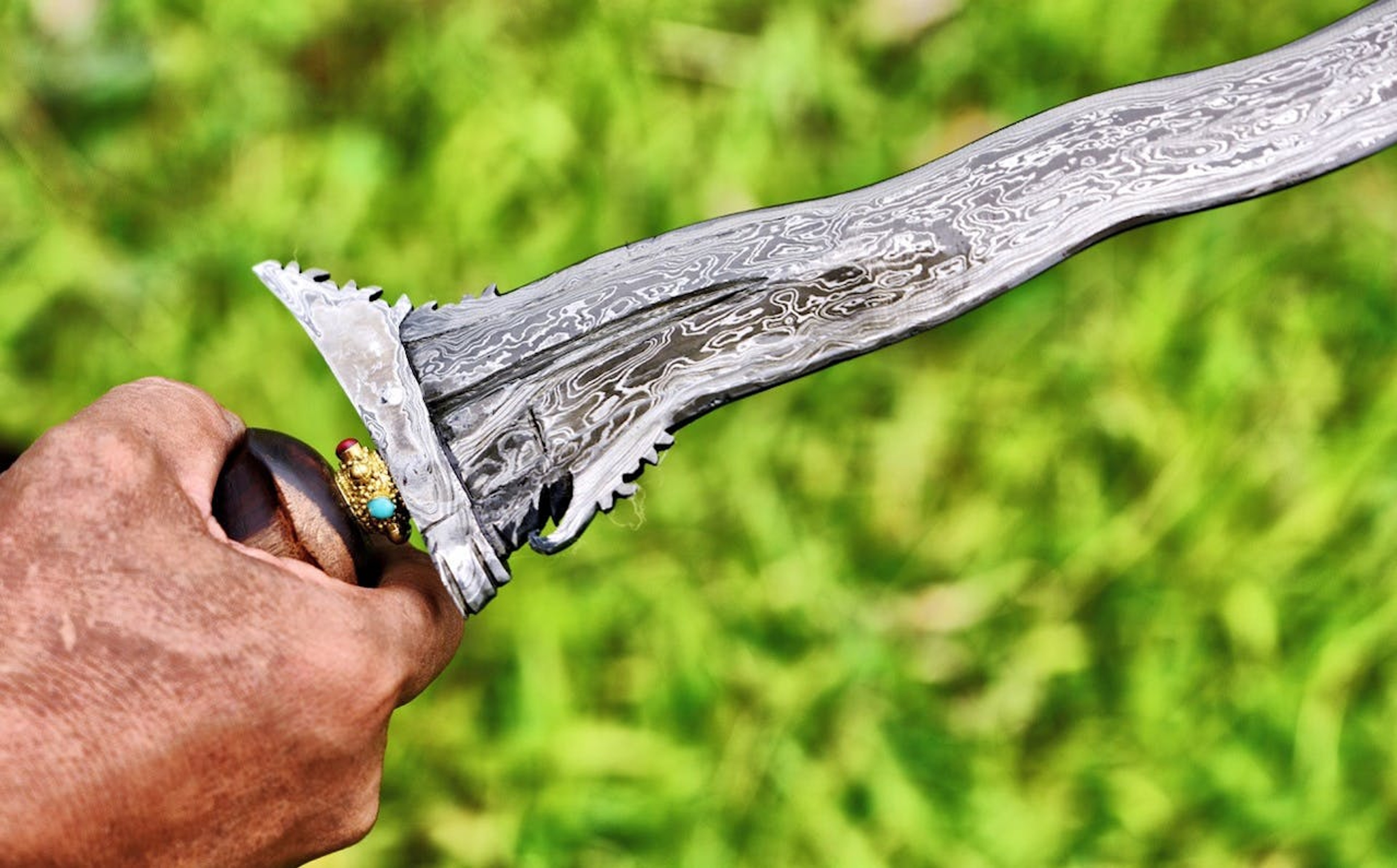 Each Balinese keris dagger takes between two and five days to craft, using traditional techniques./Ronan O'Connell