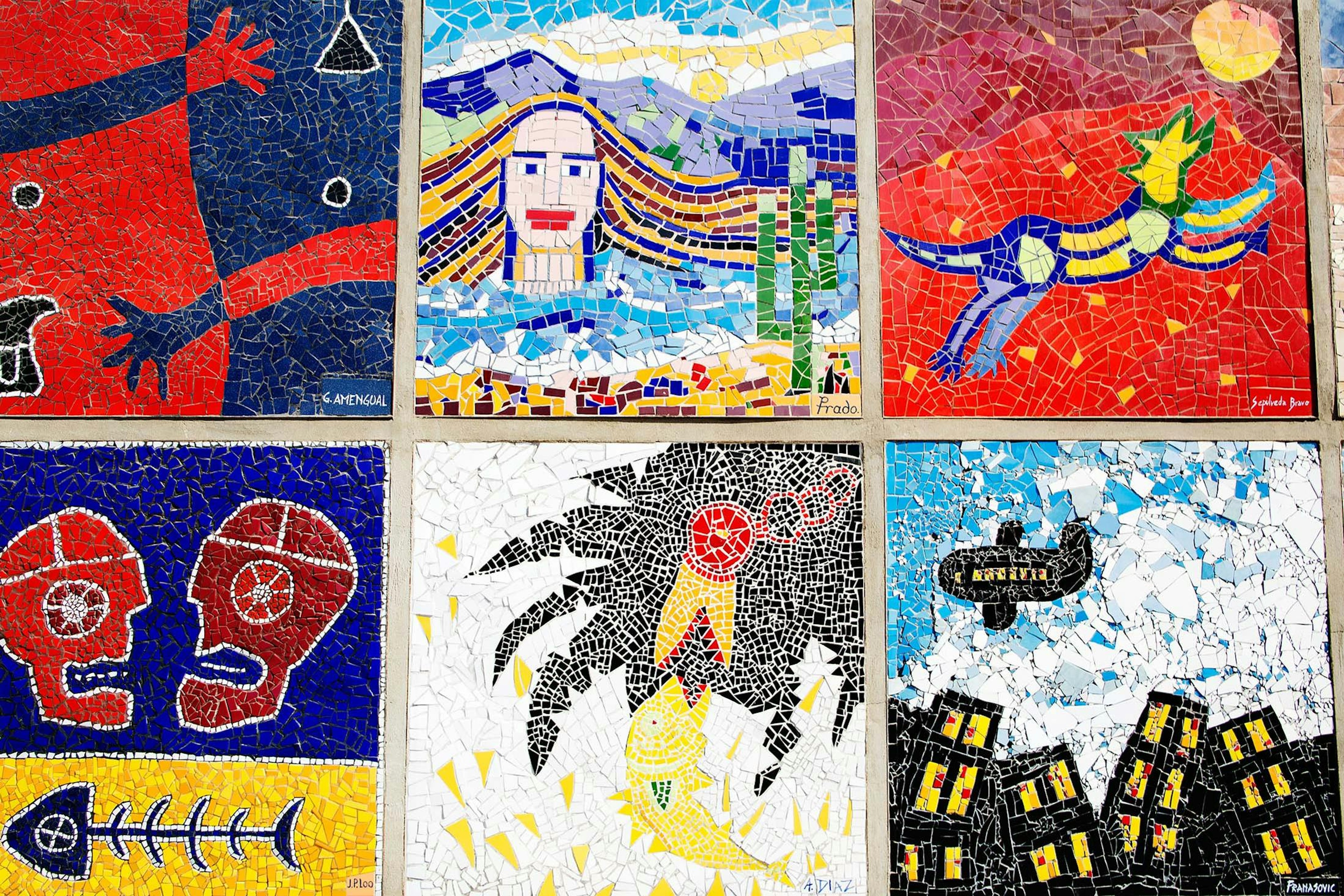 The artistic murals of Antofagasta, Chile./Lucia Griggi