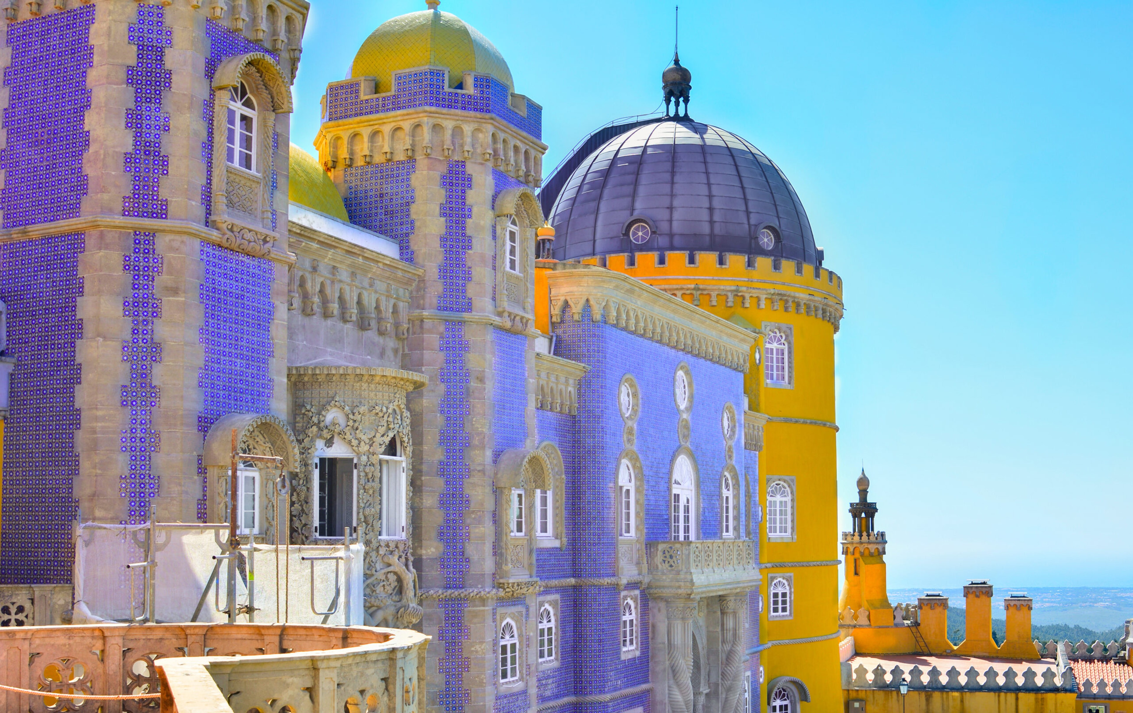 Palacio Pena in Sintra, Portugal./Shutterstock