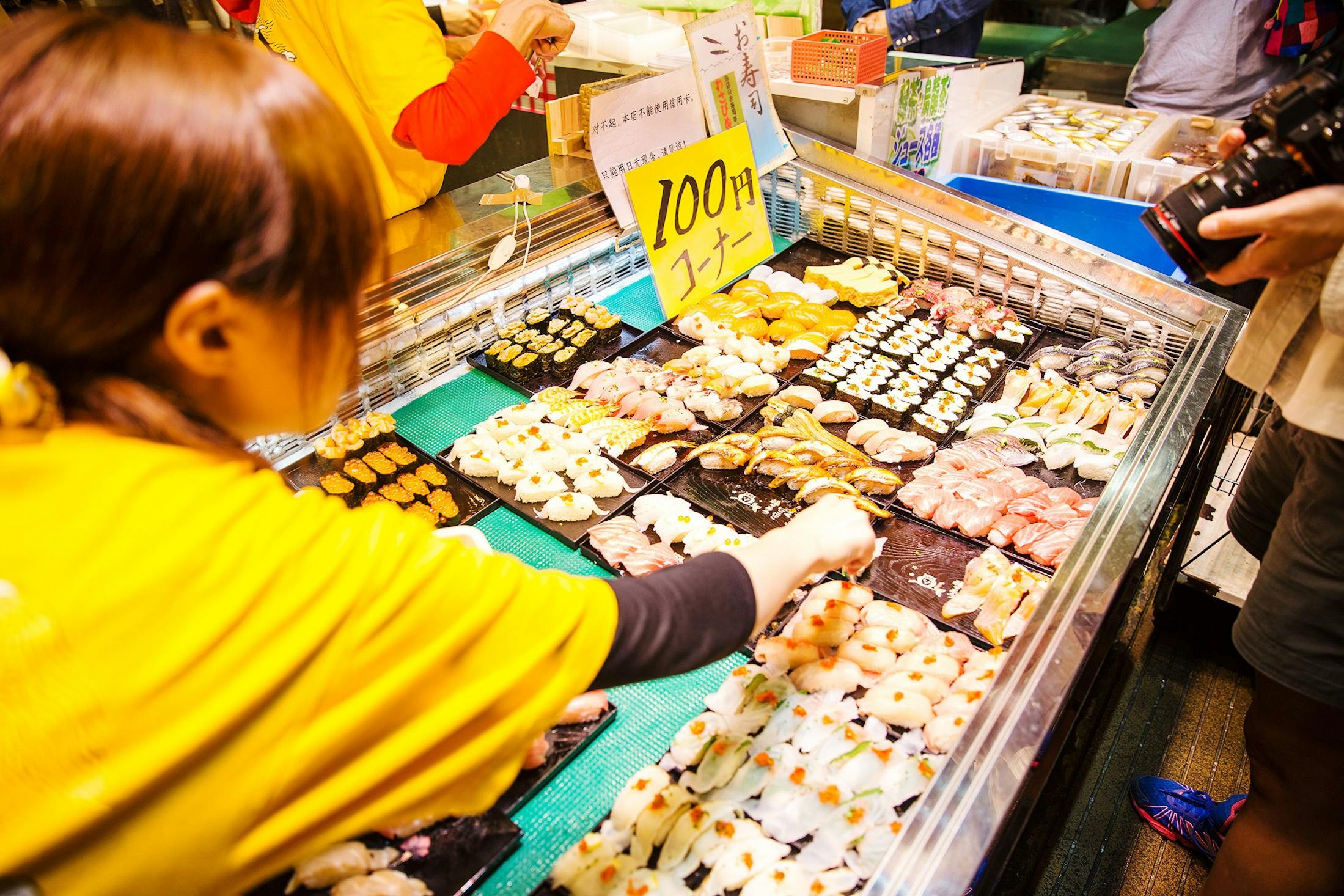 A Japanese fish market in Otaru, Japan./Lucia Griggi