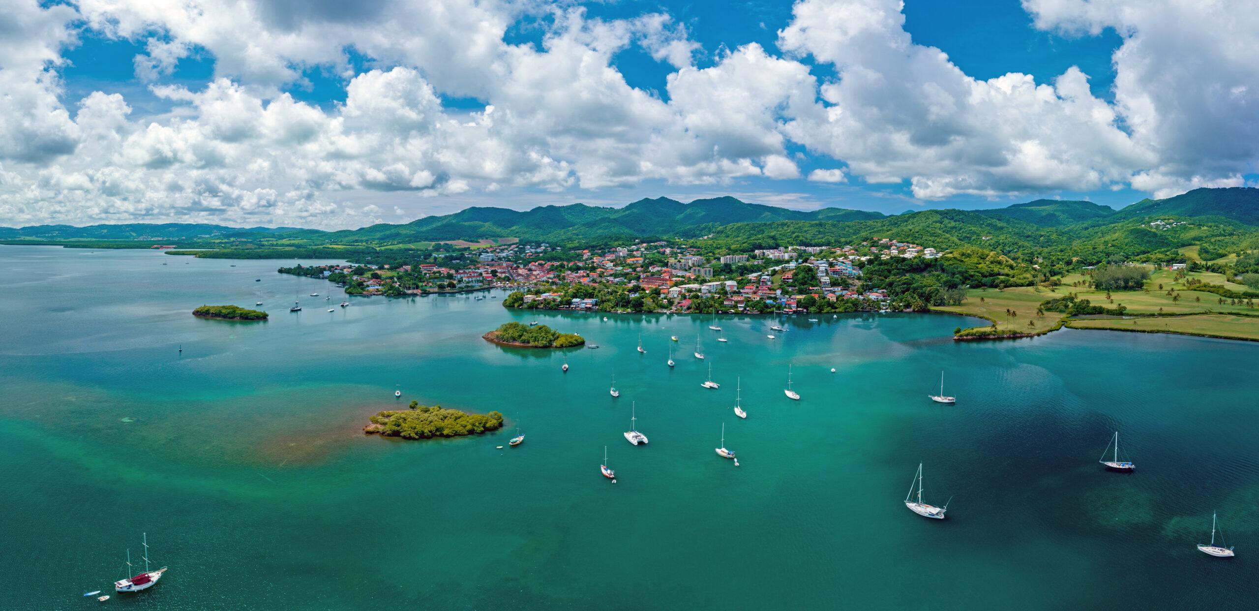 Three islets of the city of Les Trois-Îlets, Martinique./Shutterstock