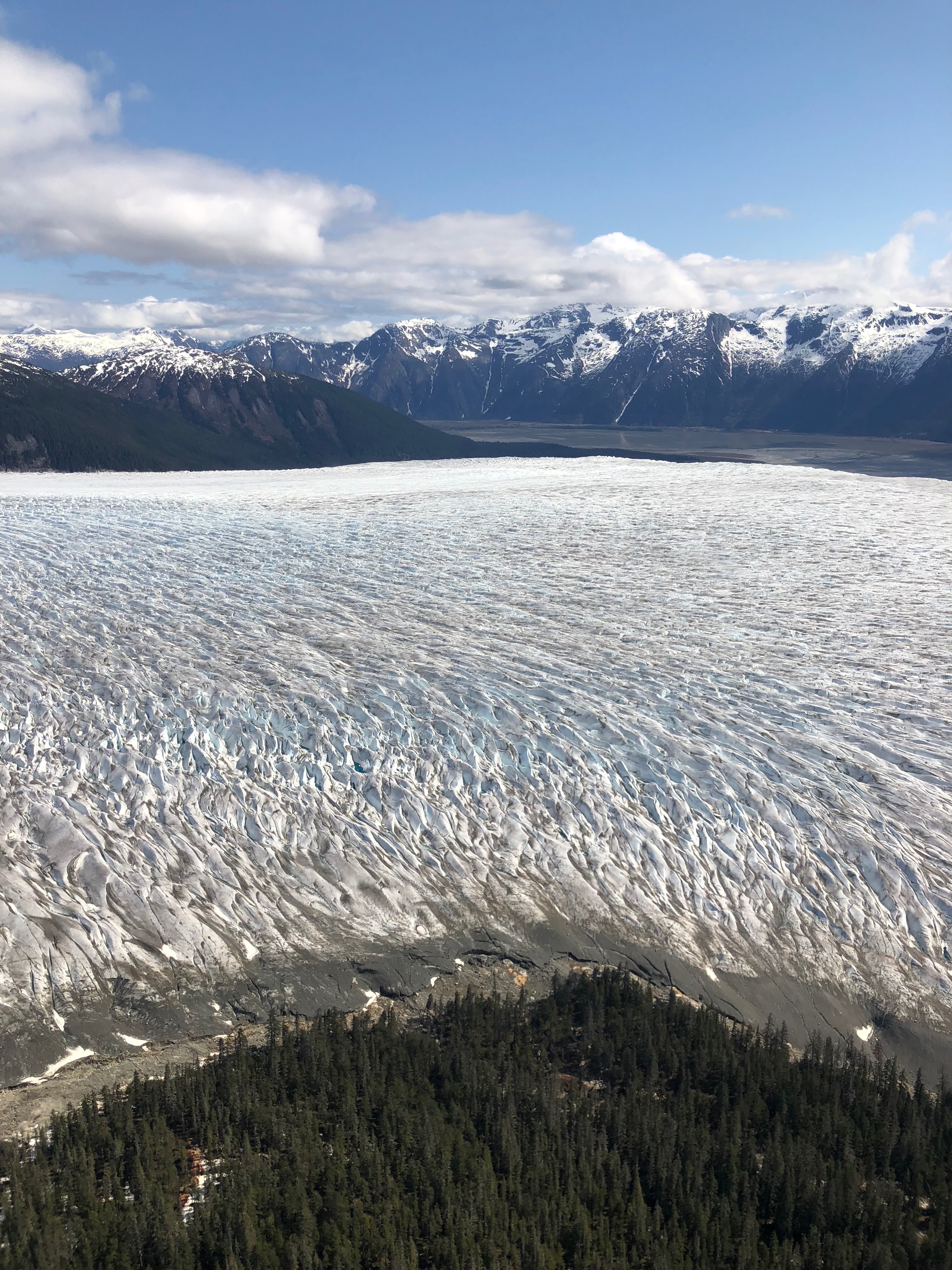 Taku River and Glacier, outside Juneau