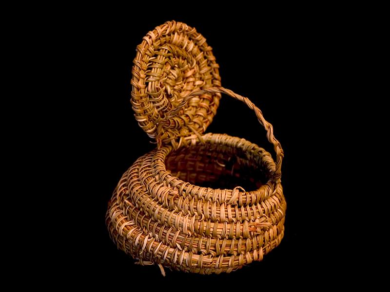 Basketmaking has been closely linked to the Yahgan people, the southernmost indigenous people in the world, and is one exhibit on display at the Martin Gusinde Anthropological Museum./Martin Gusinde Anthropological Museum