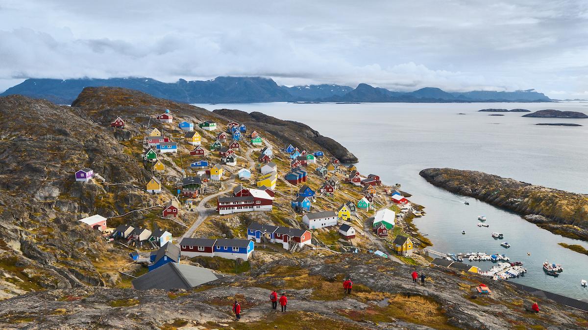 Greenland is the Land of Pure Air, Vast Icebergs and Aquamarine Seas