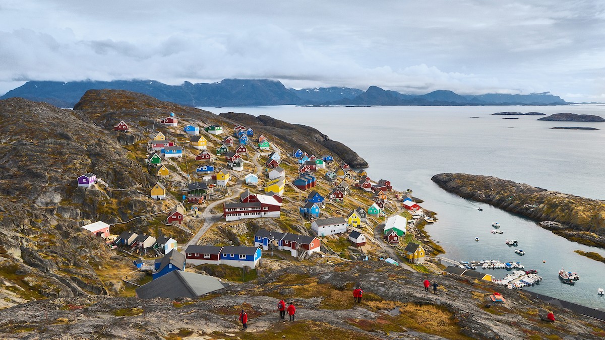 Greenland is the Land of Pure Air, Vast Icebergs and Aquamarine Seas