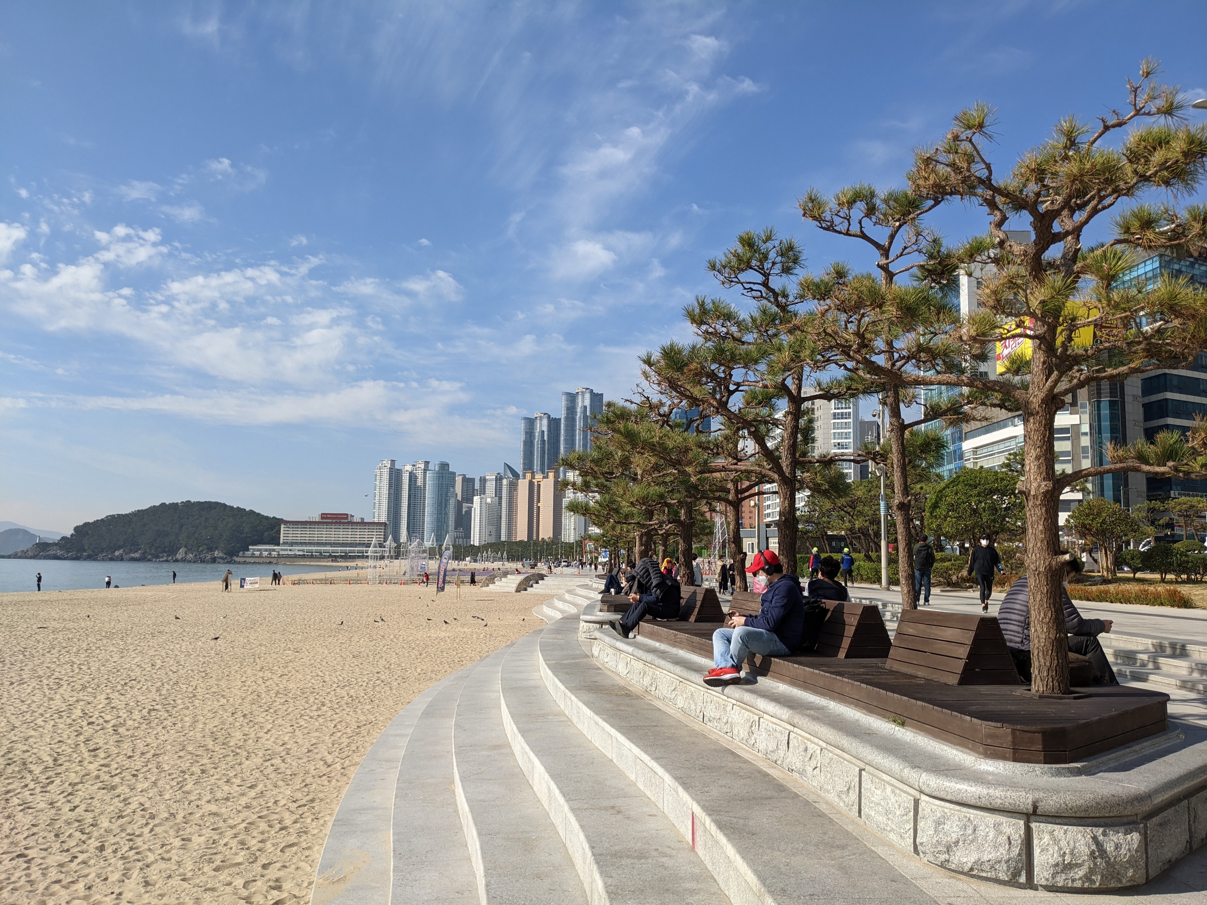 Busan's Haeundae Beach/Lucia Griggi
