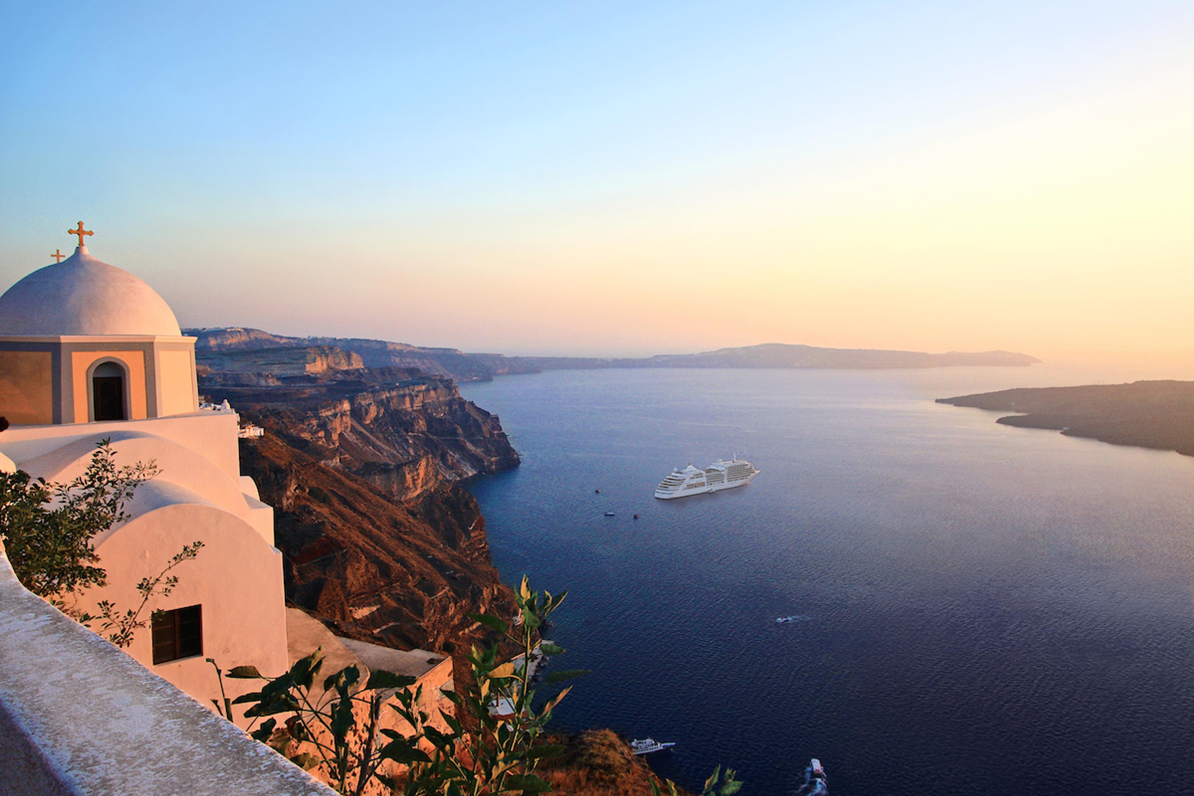 Santorini, Greece is an undeniable classic of the Eastern Mediterranean./Shutterstock