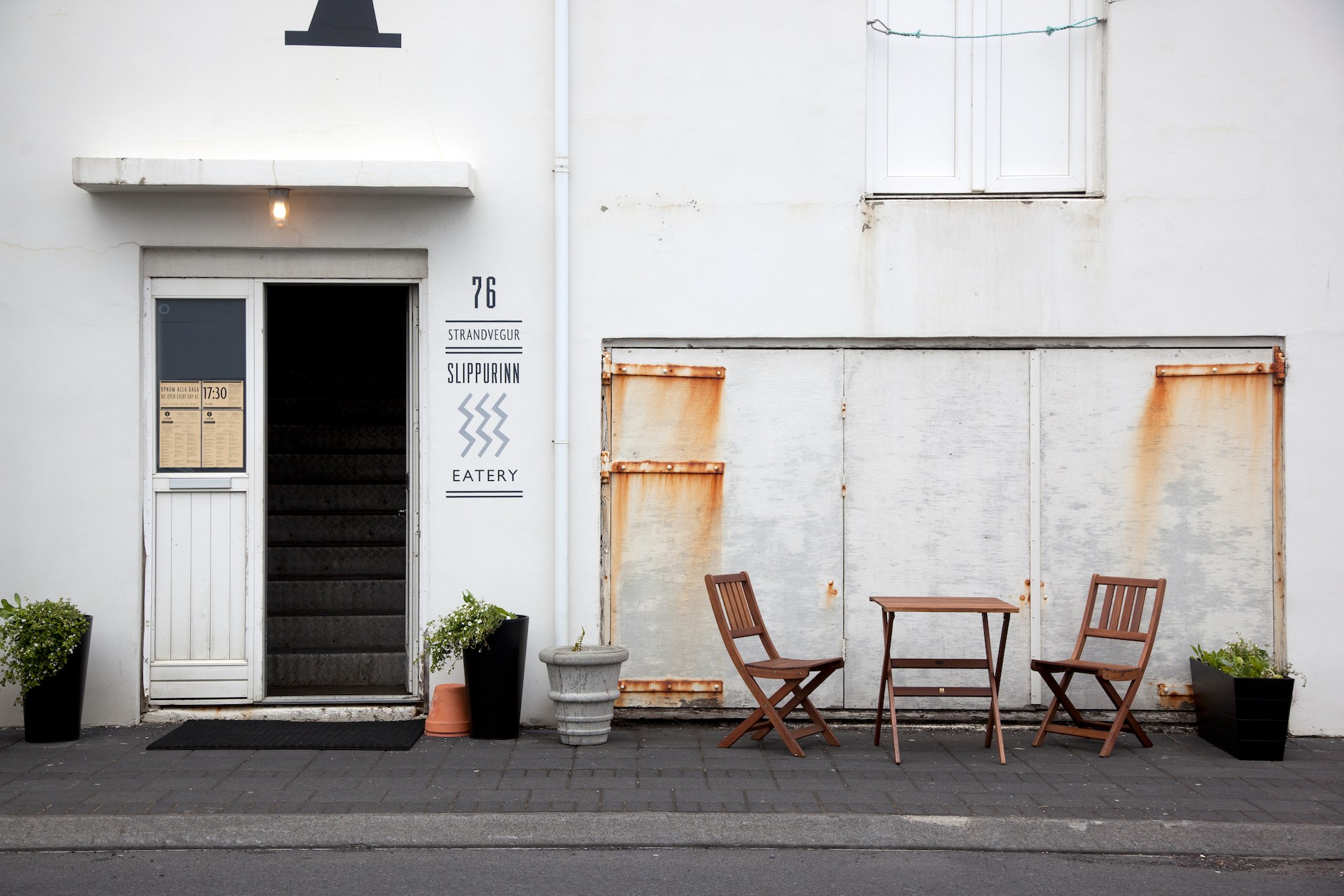 Slippurinn's kitchen team takes you out onto the island, harvesting such things as Arctic thyme and sea truffles. /Photo by Nicholas Gill