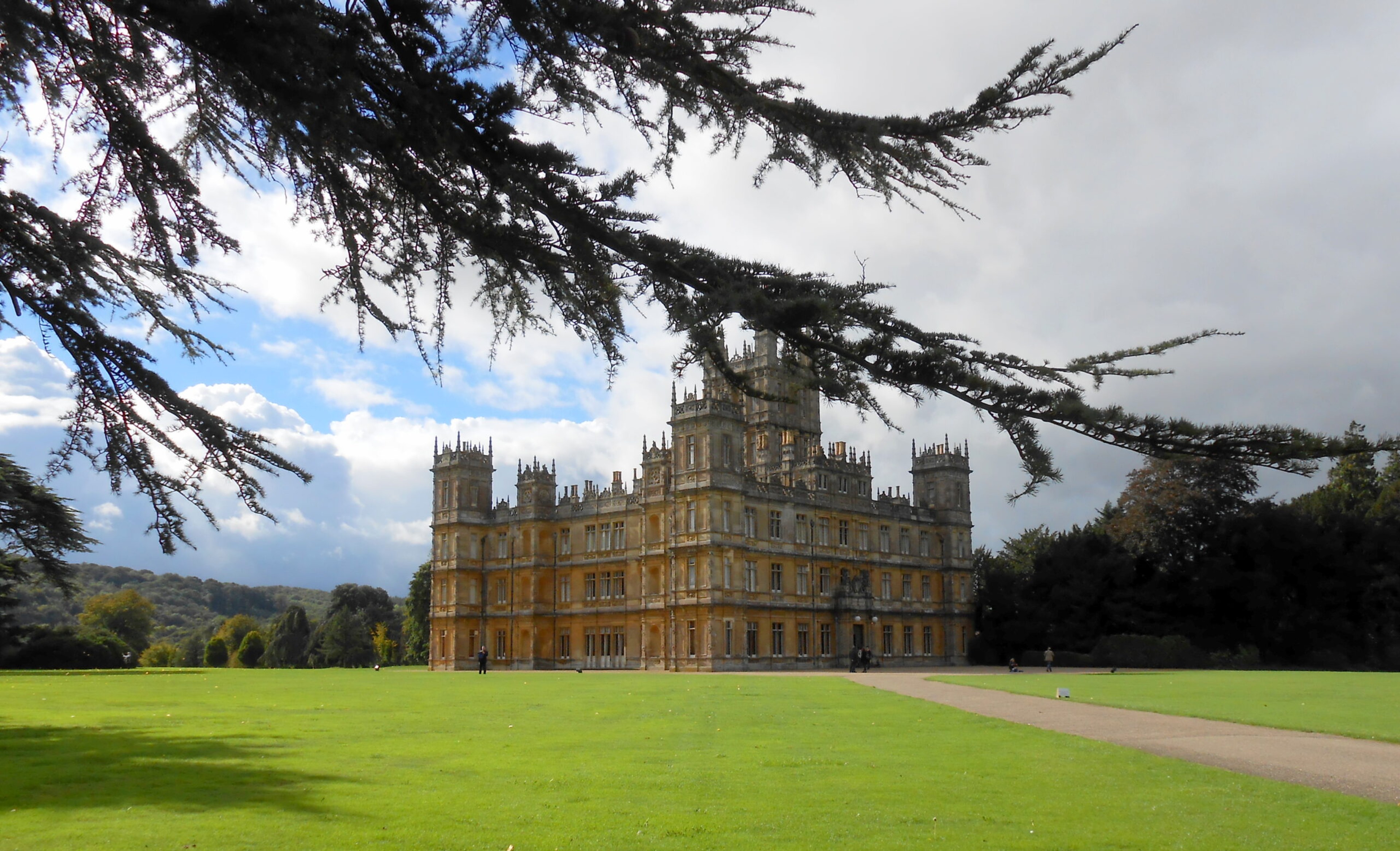 Highclere Castle, aka "Downton Abbey," now has its own brand of gin./Catharine Hamm for Silversea