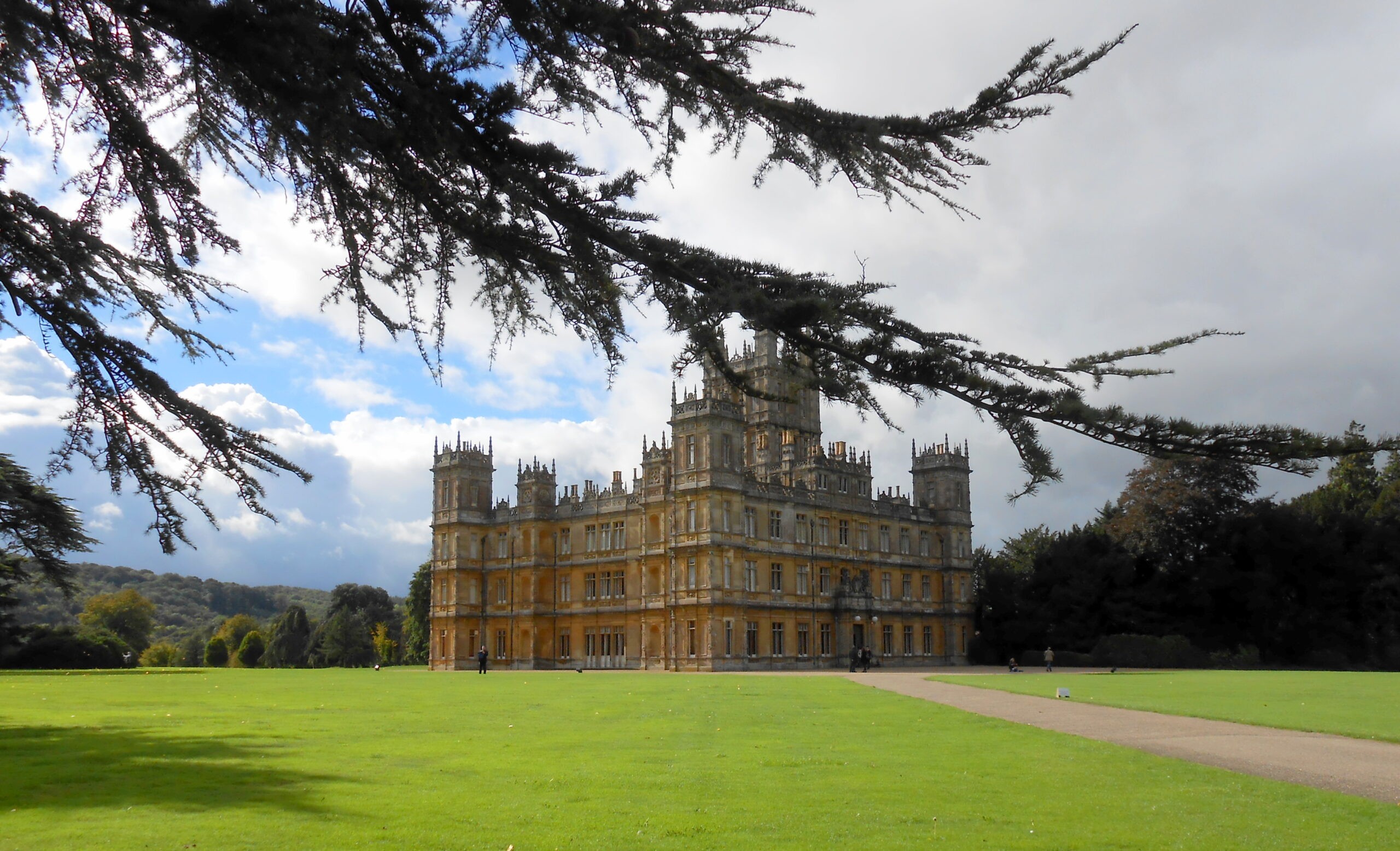 Highclere Castle, aka "Downton Abbey," now has its own brand of gin./Catharine Hamm for Silversea