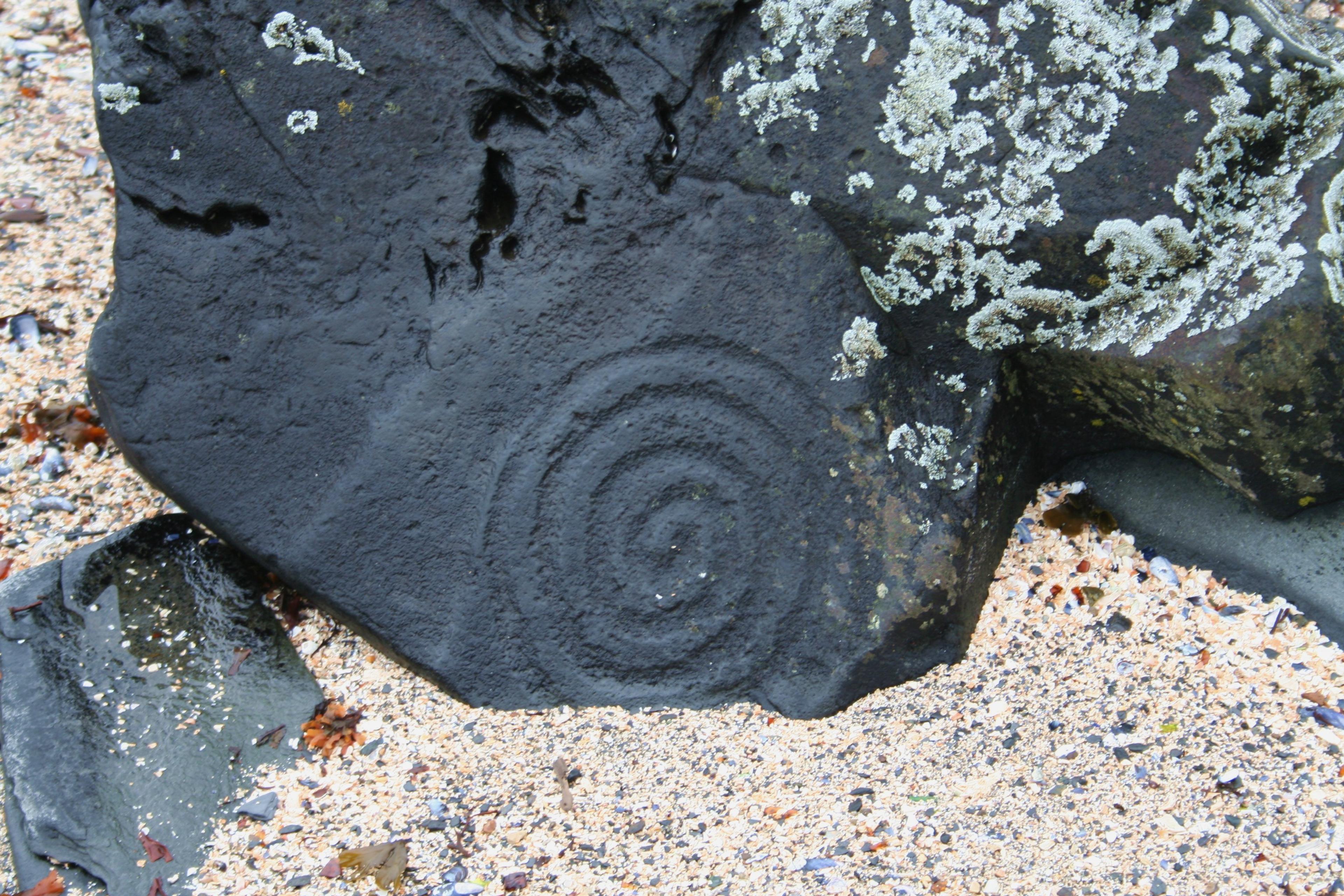 Petroglyph in Wrangell, Alaska./Teijo Niemela