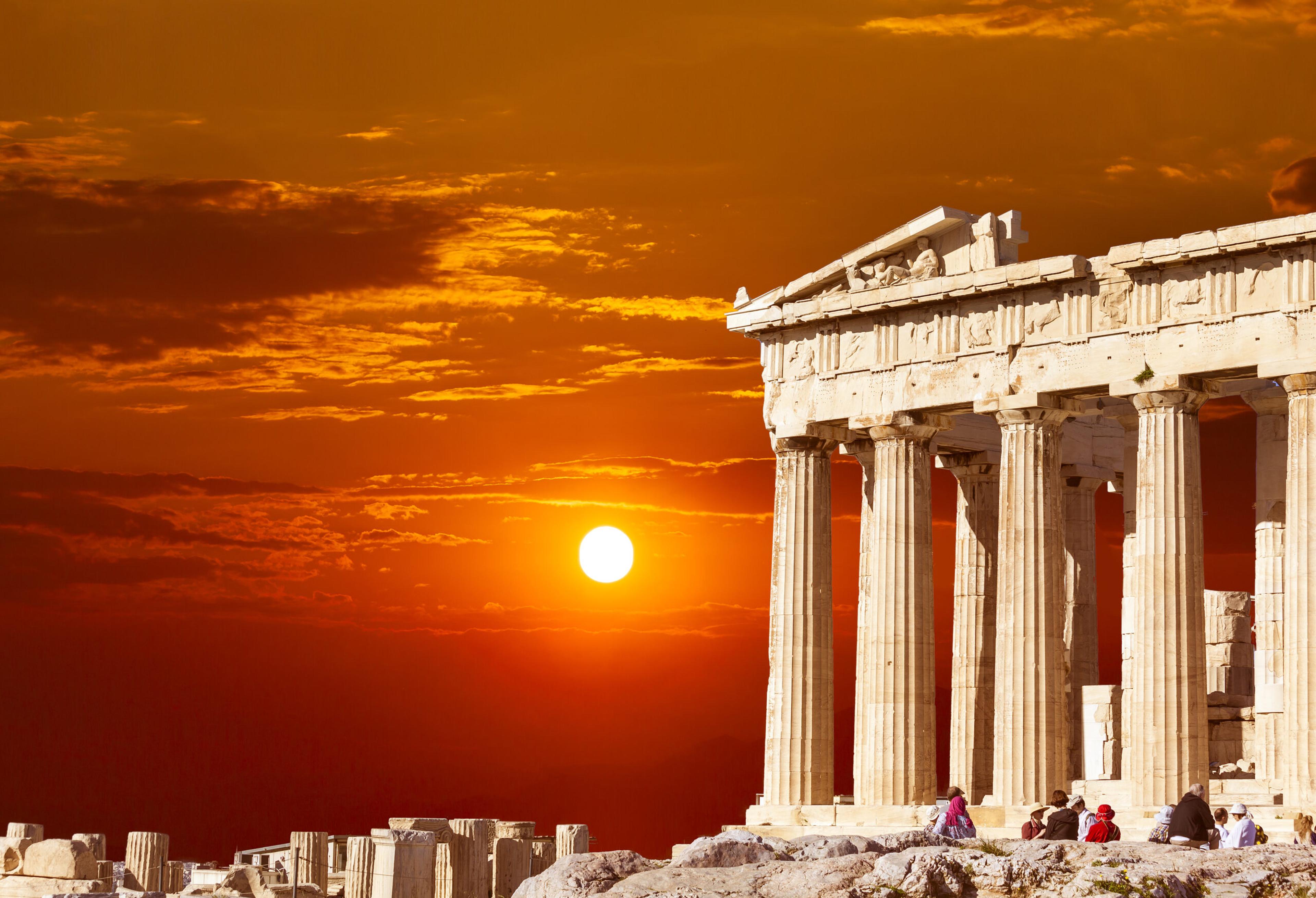 Parthenon, Athens, Greece, was built in the fifth century BCE./Shutterstock.