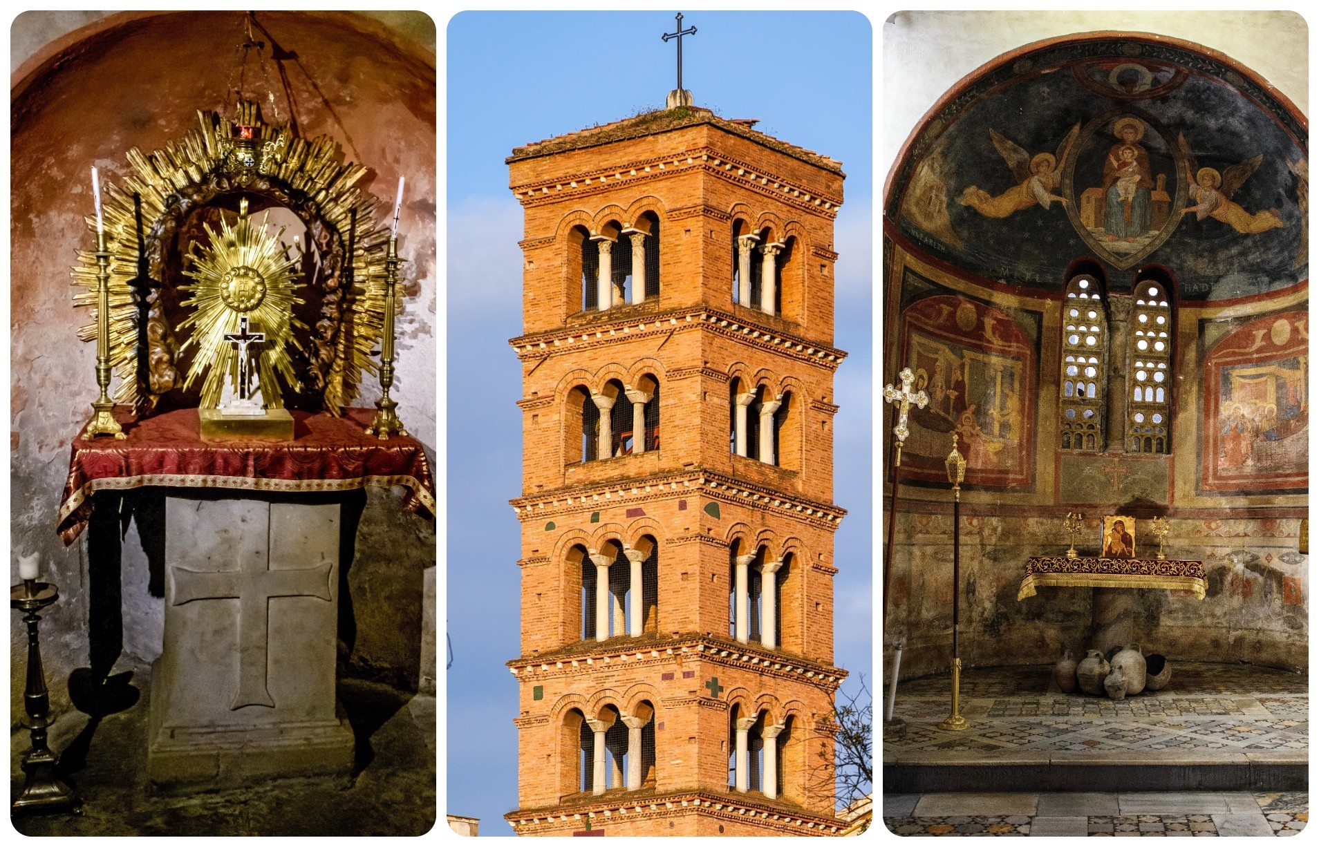 The Basilica of Santa Maria in Cosmedin in Rome is 1,500 years old./Getty Images