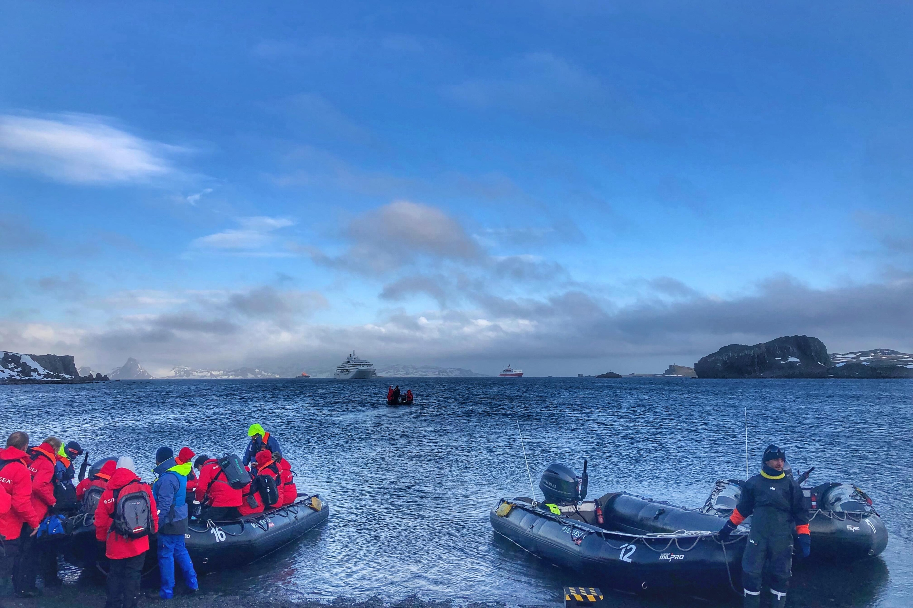 On an Antarctica Fly Cruise, your expedition starts immediately upon landing on King George Island