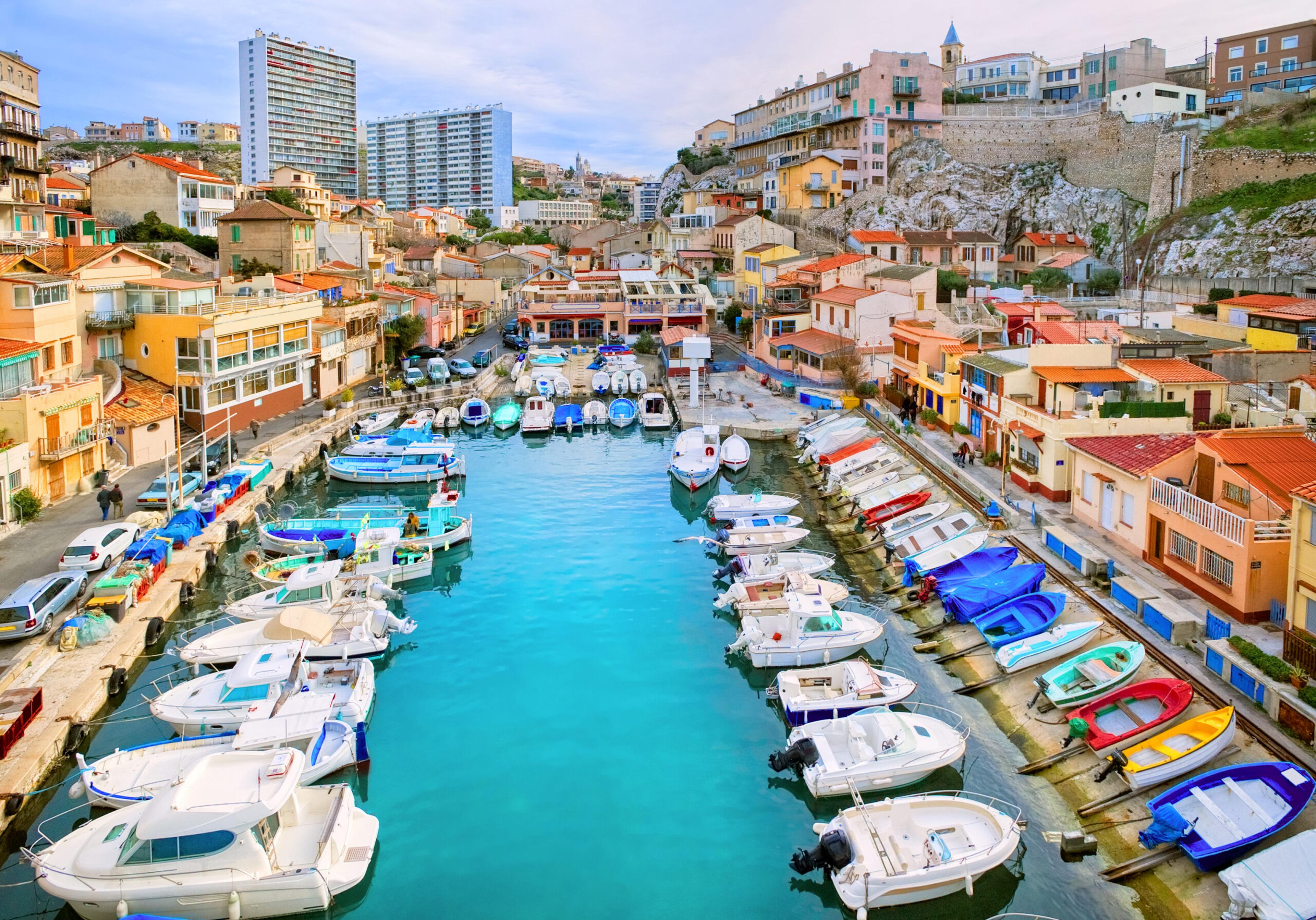 The city of Marseilles, France, one of Silversea's ports on some Mediterranean cruises./Shutterstock
