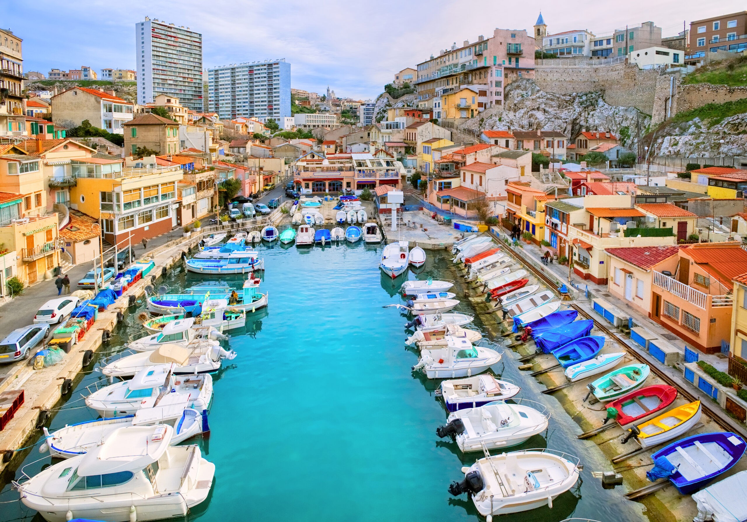 The city of Marseilles, France, one of Silversea's ports on some Mediterranean cruises./Shutterstock