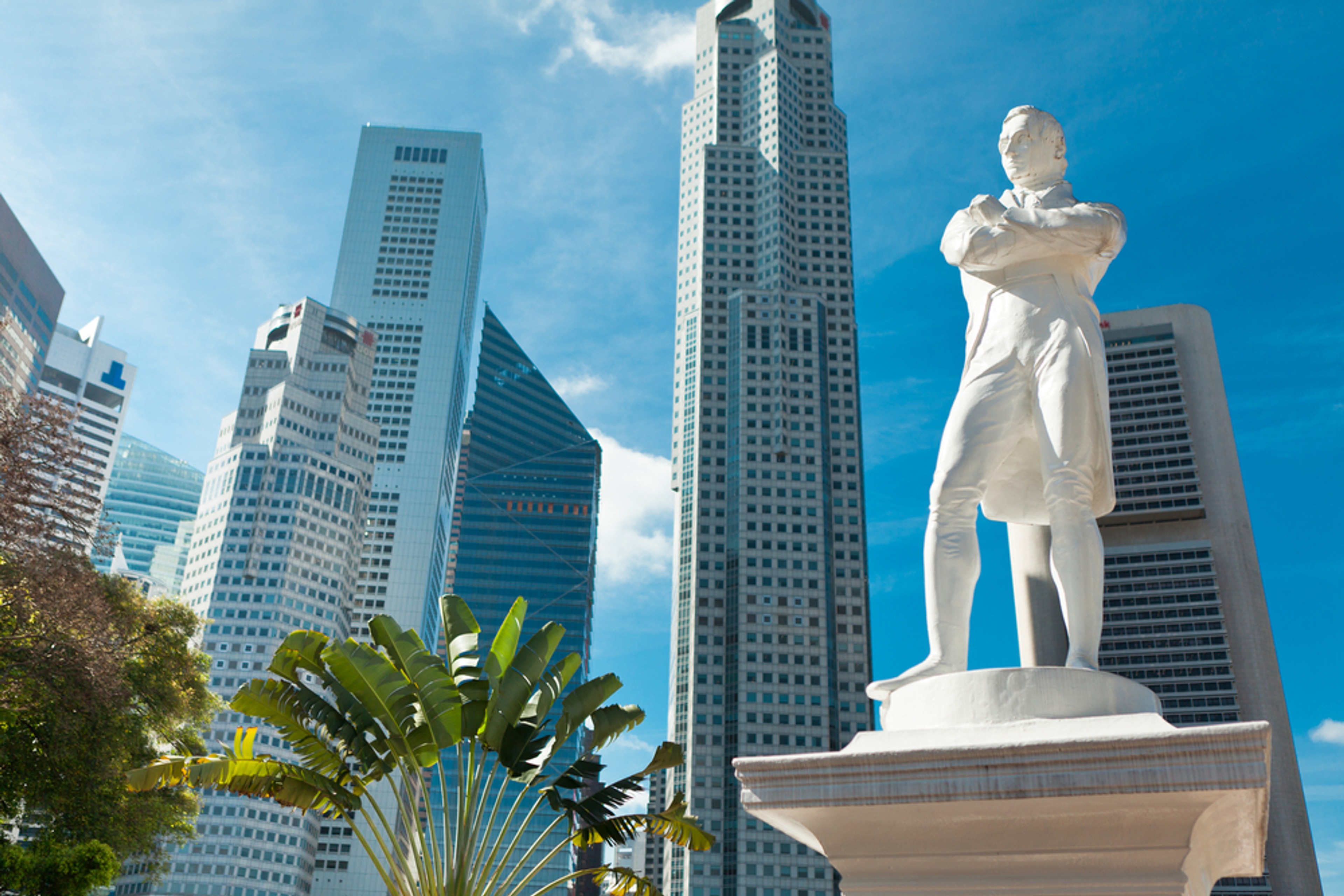Sir Stamford Raffles, Singapore/Shutterstock