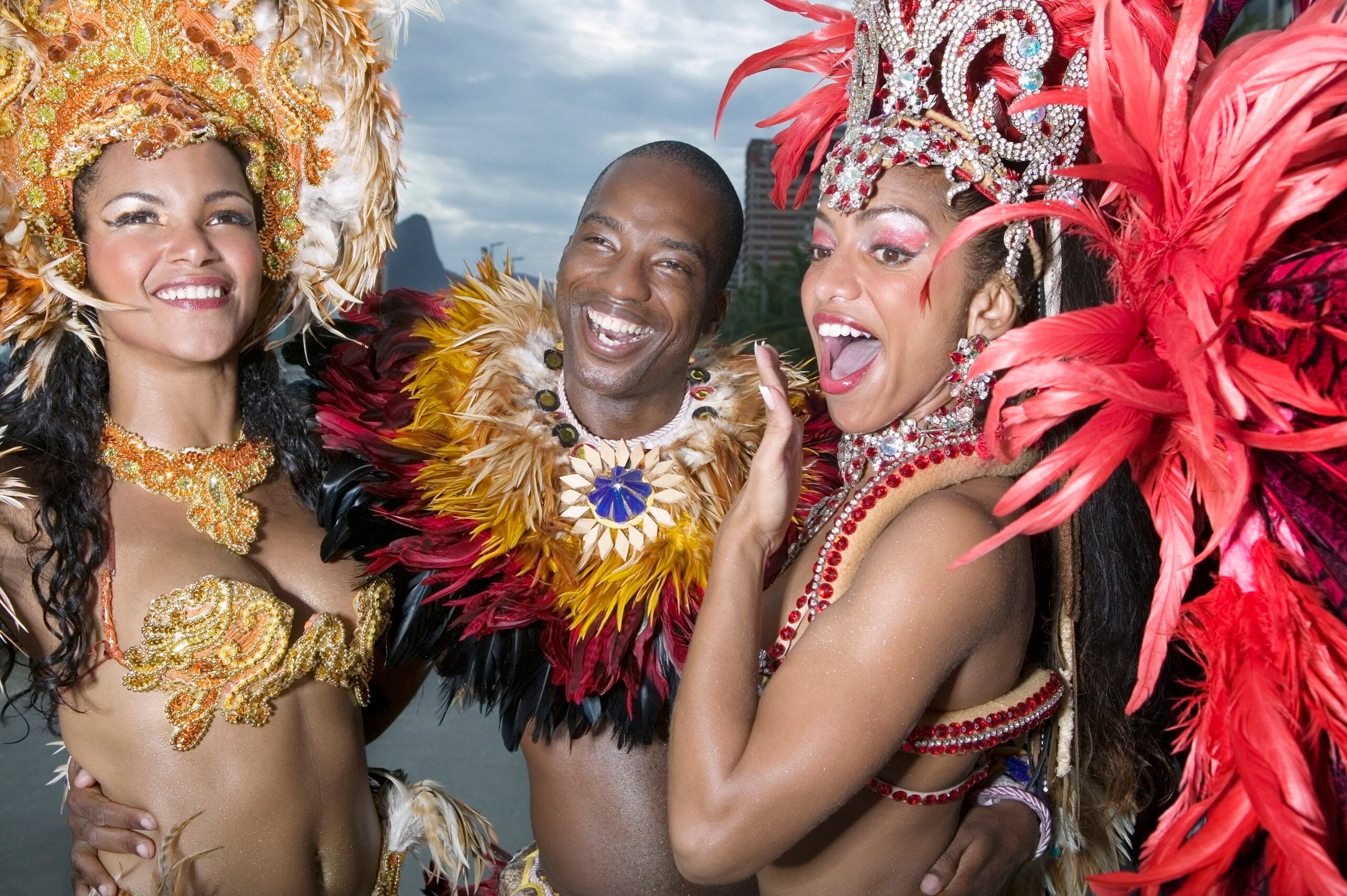 The celebration of Carnival in Rio dates to the early 1700s./Getty Images