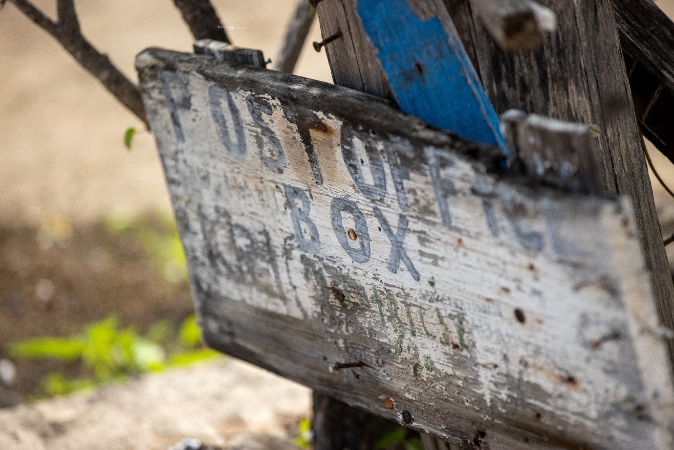 In Galápagos, the mailbox in Floreana is a special tradition. Photo by Peter Shanks.