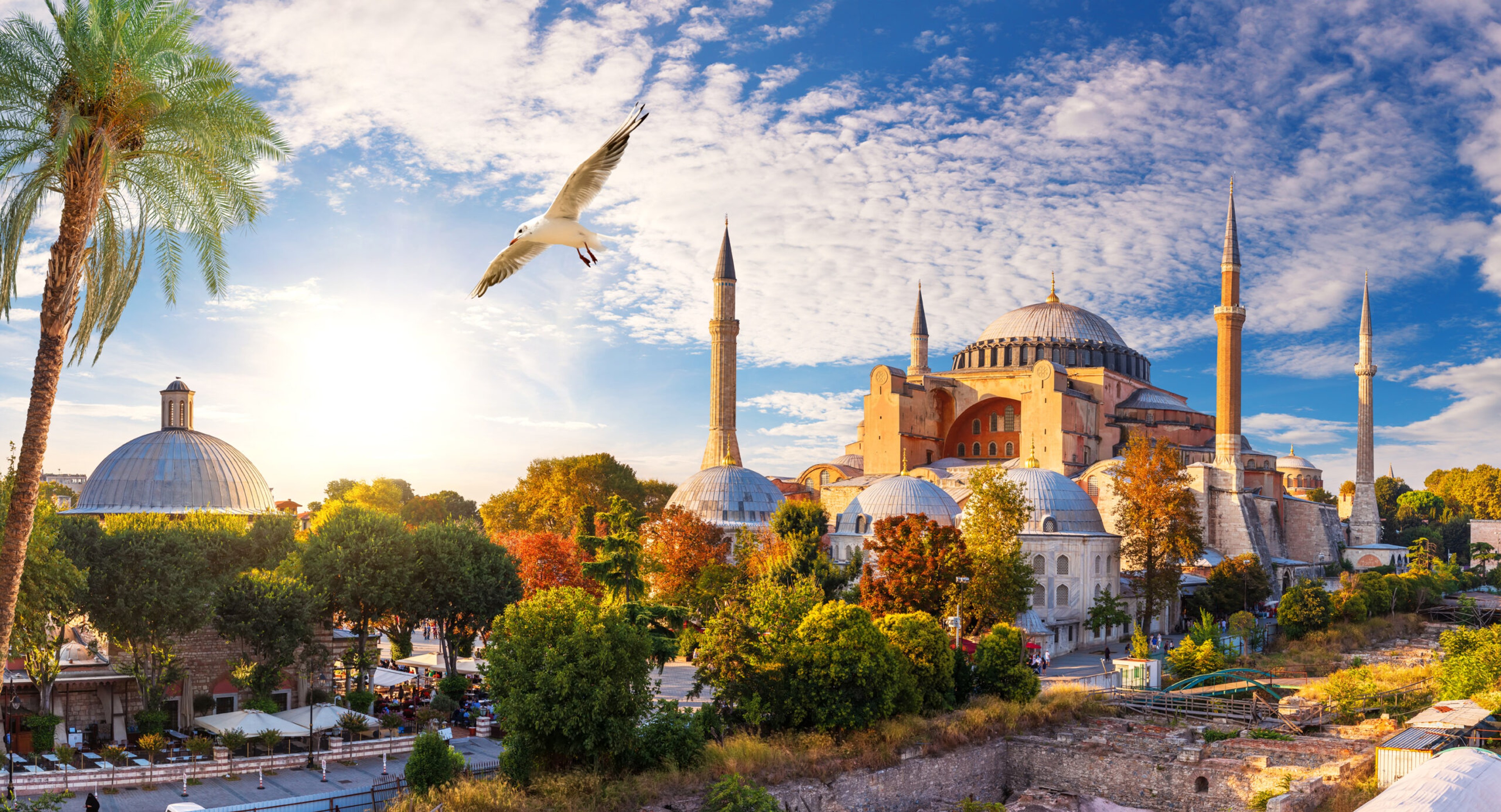 Old sites, including the Hagia Sophia, are still must-sees in Istanbul, along with newer places like Galataport./Shutterstock
