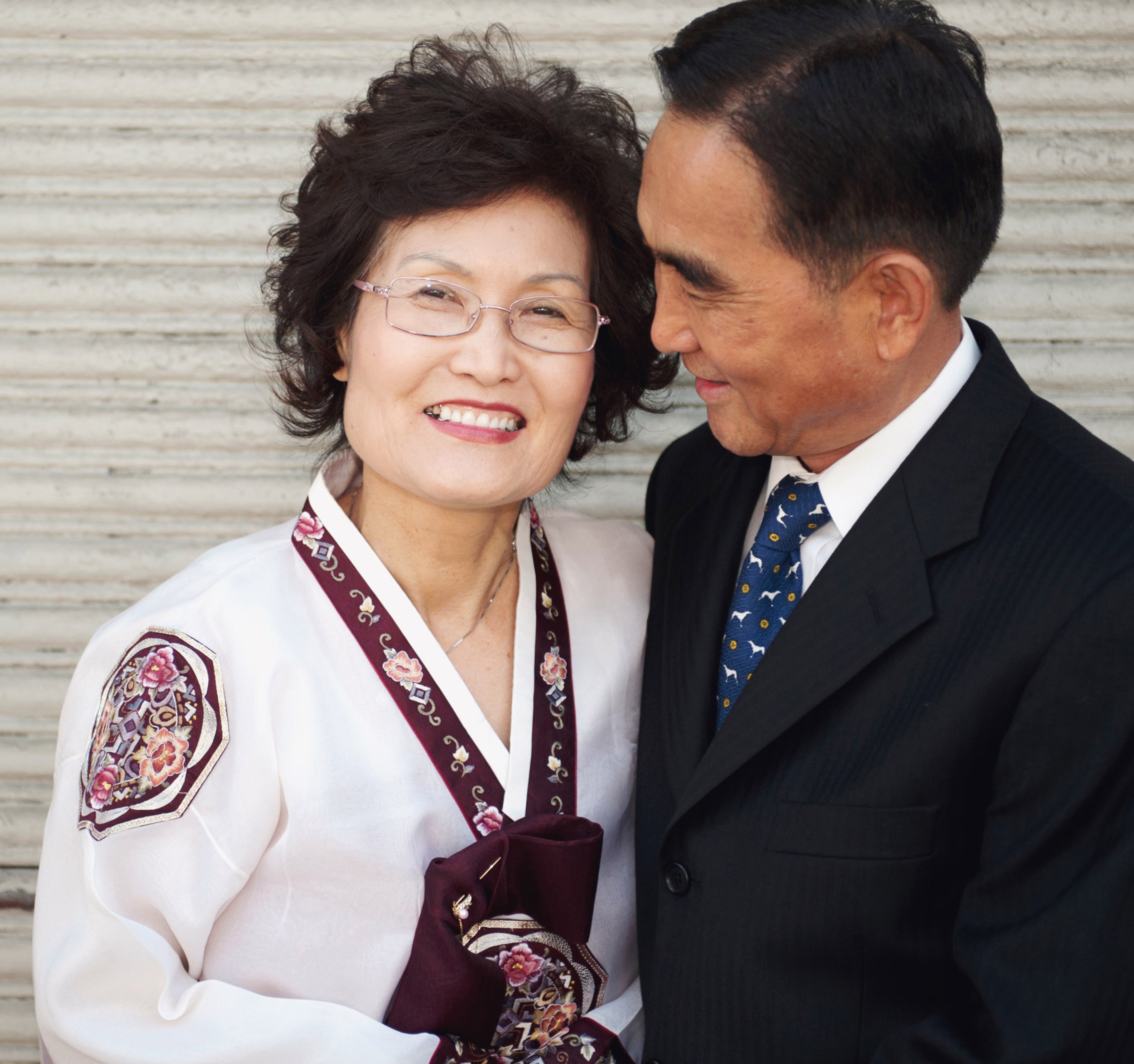 The author's mother, Yon Ok, and father, Hae Su/Photo by Mariah Tauger