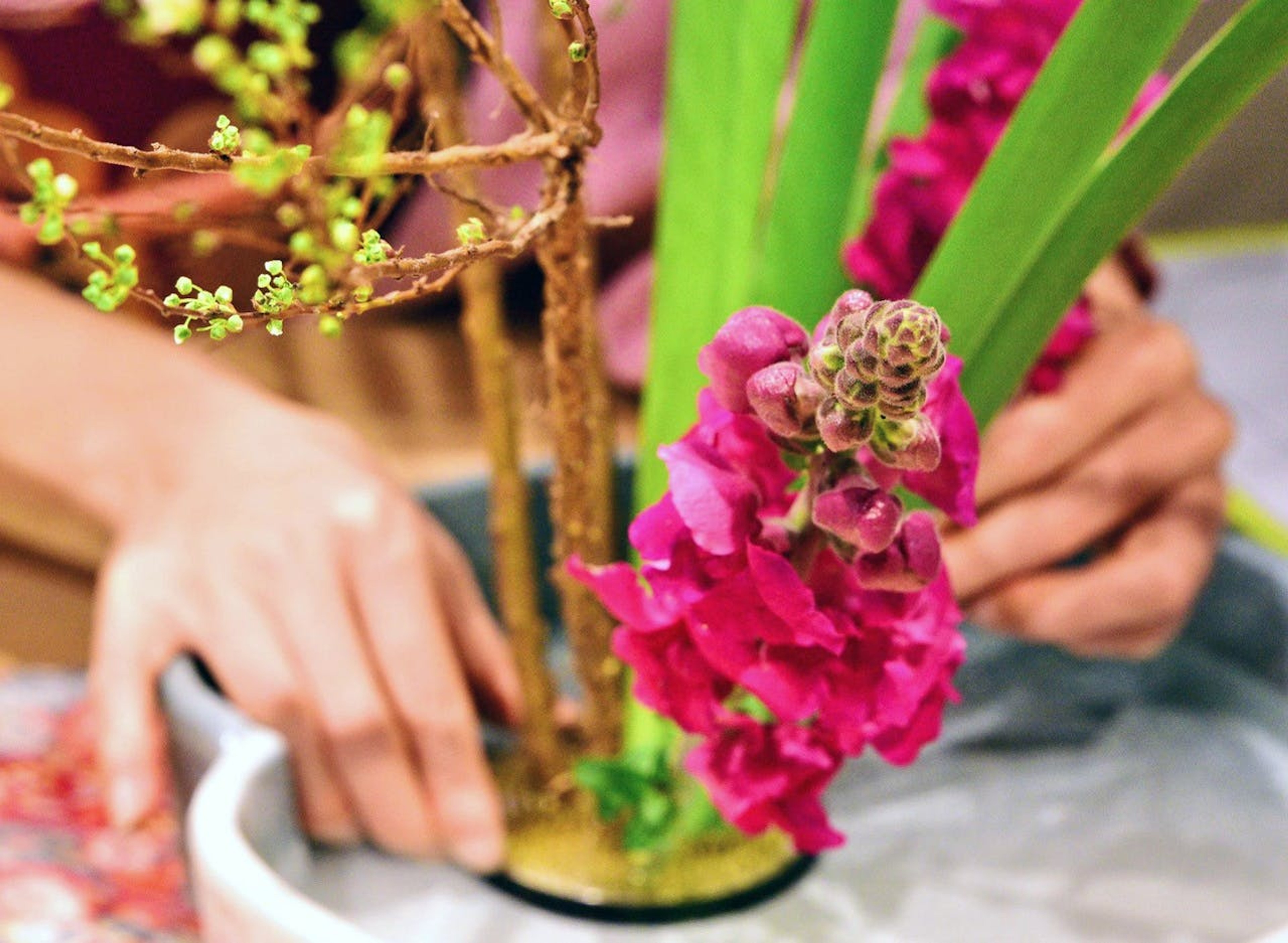 Japanese Ikebana requires skill and patience./Ronan O'Connell
