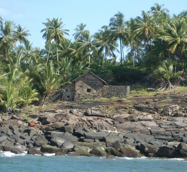 Dreyfus Hut on Devil's Island in French Guiana/Wikimedia Commons photo by Philipp Weigel