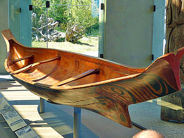 Haida Canoe at the Museum of Anthropology, University of British Colombia