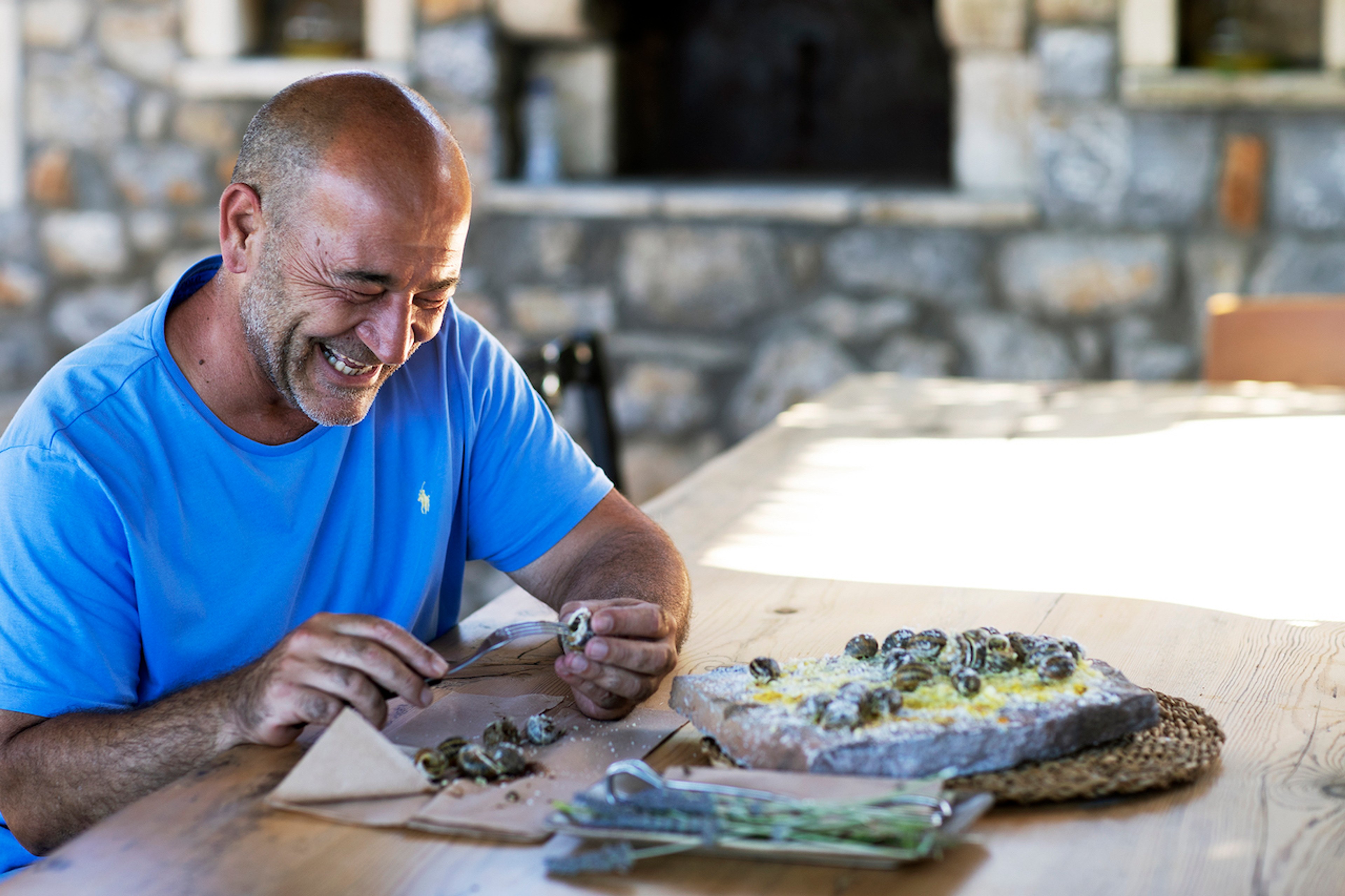 Panagiotis Magganas built Peskesi in order to pursue the unique ingredients and benefits of the Cretan diet/Lucia Griggi
