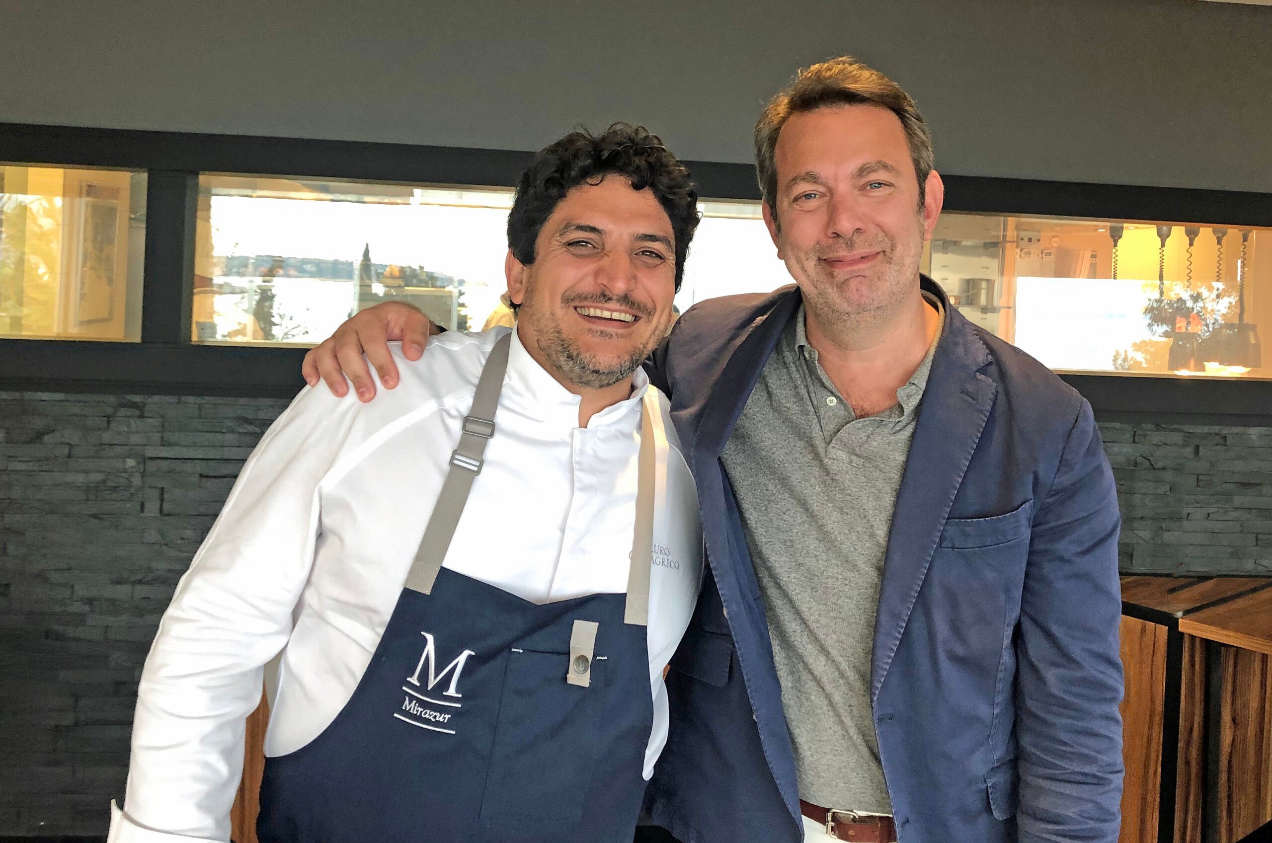 S.A.L.T.'s Adam Sachs and Chef Colagreco.