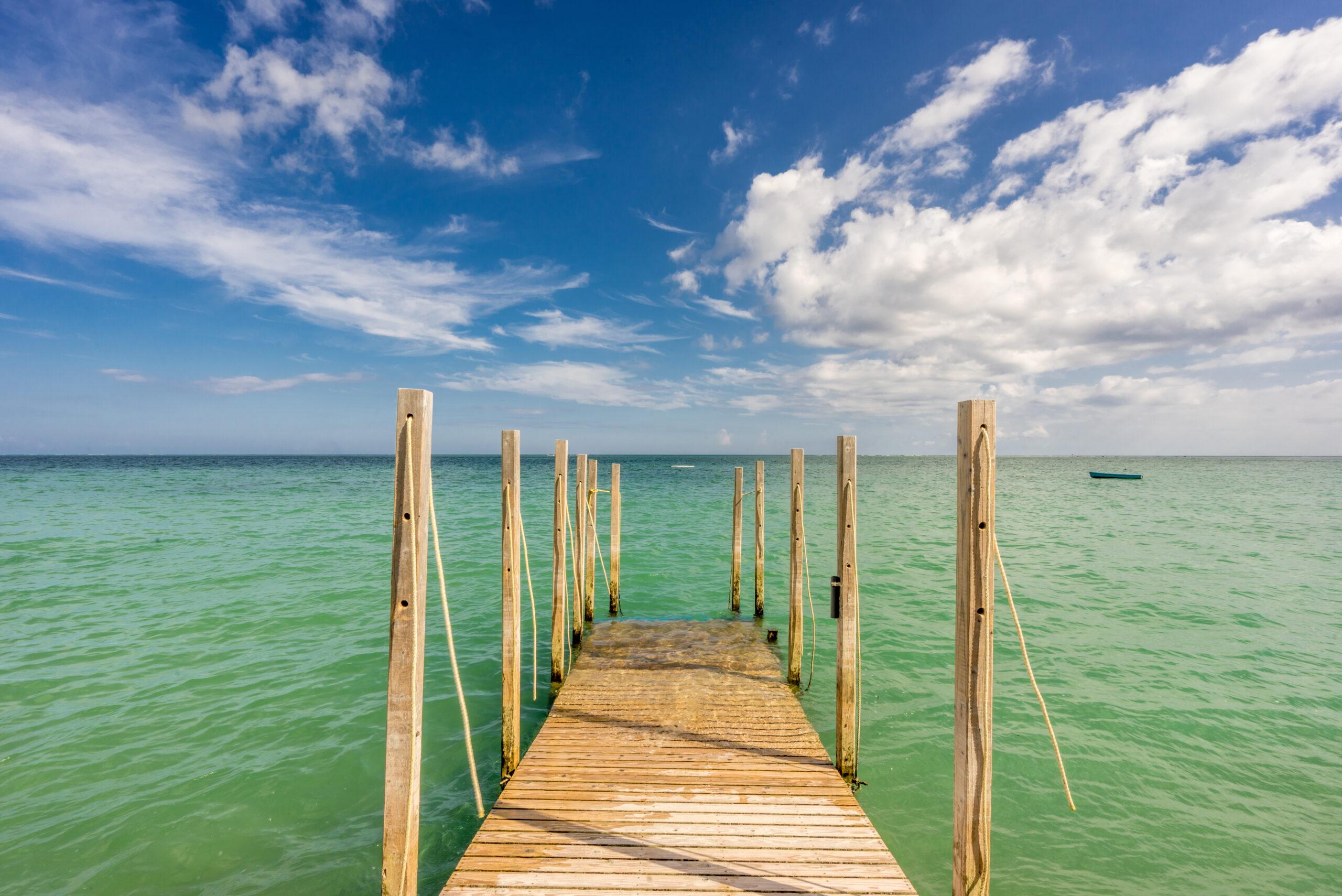 Waves are generally gentle at Mibaru Beach, where you'll also find scattered coral reefs./Shutterstock