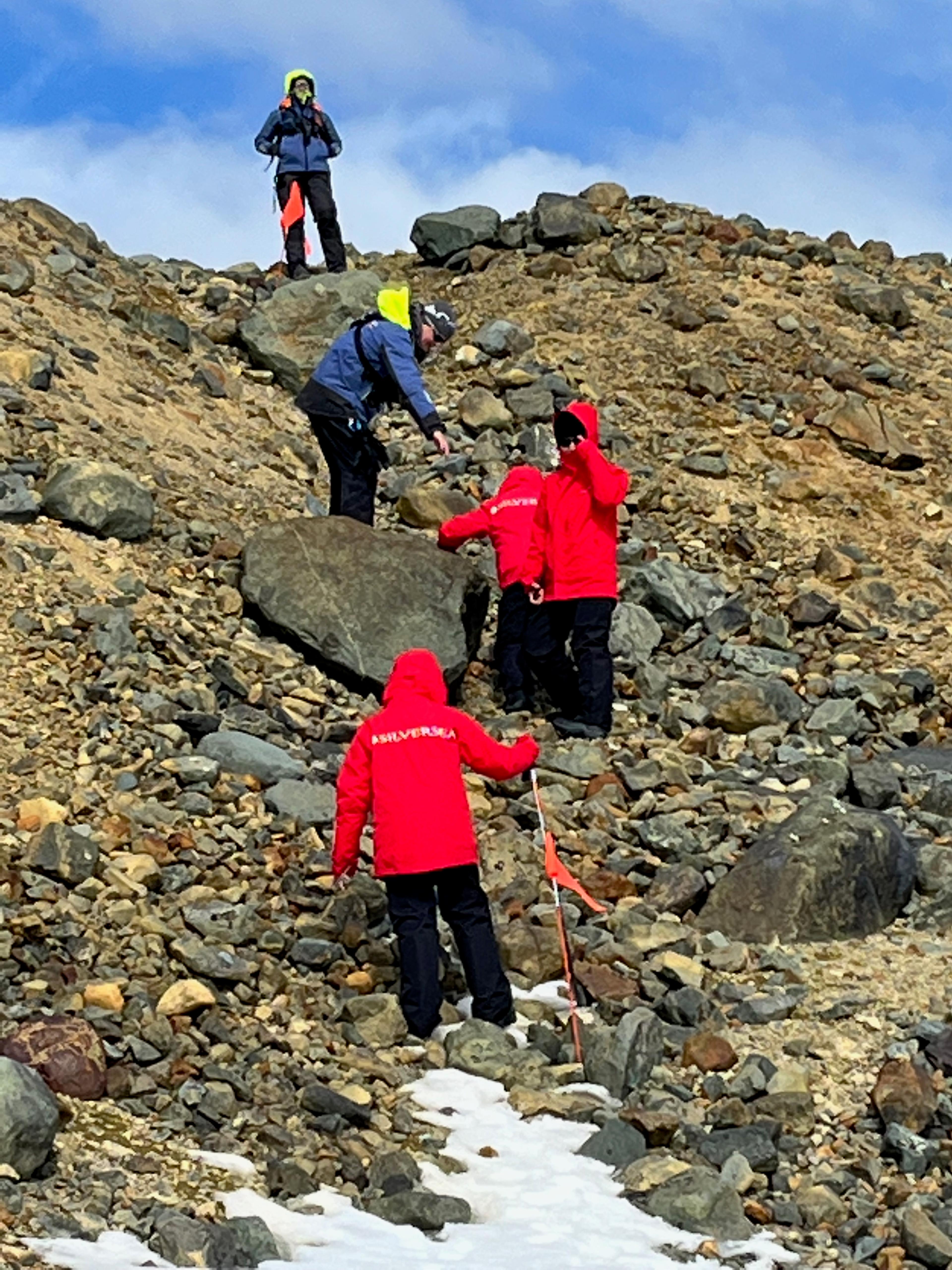 Treacherous landings in Antarctica. Photo by Teijo Niemela