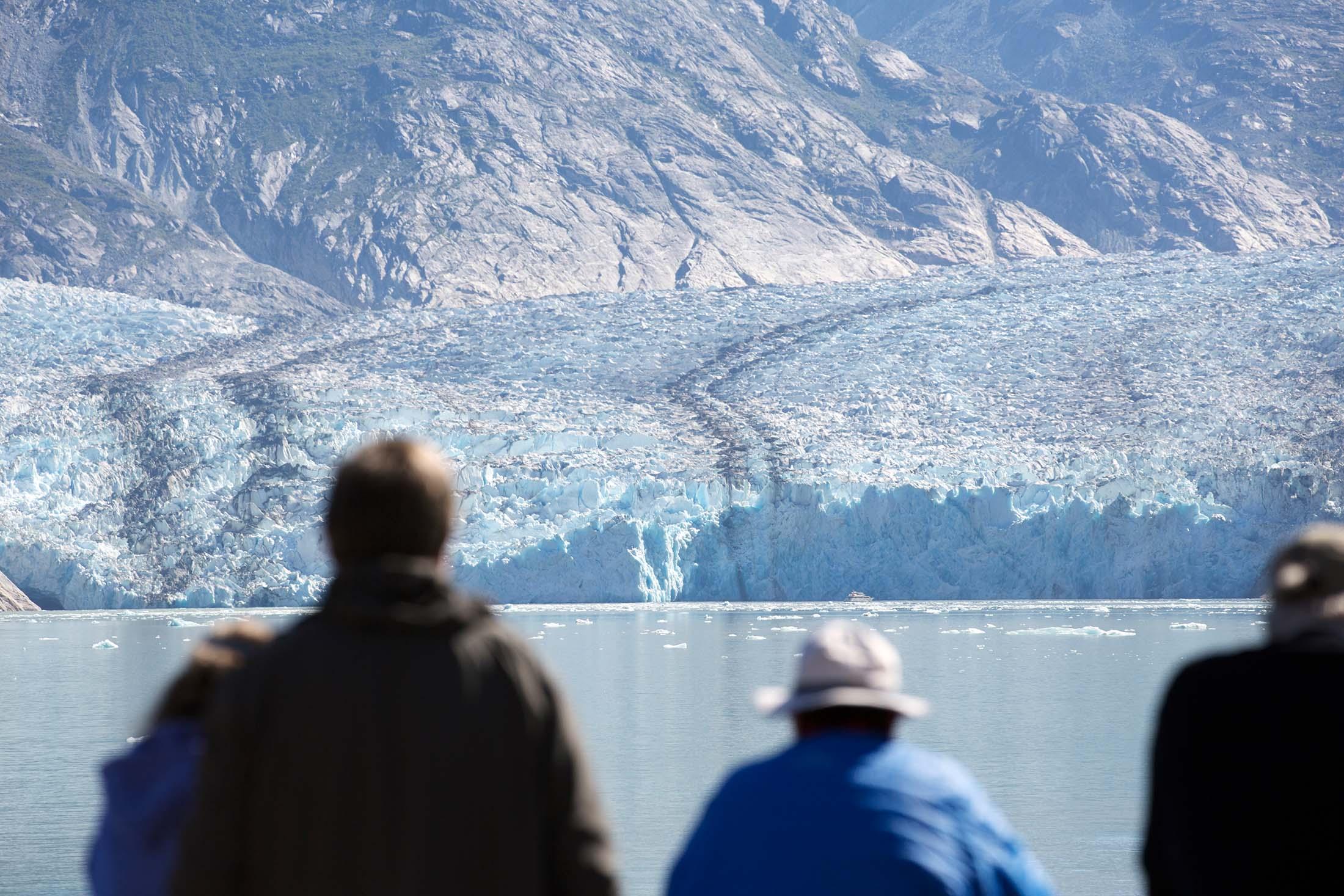 Dawes Glacier at Tracy Arm./Lucia Griggi