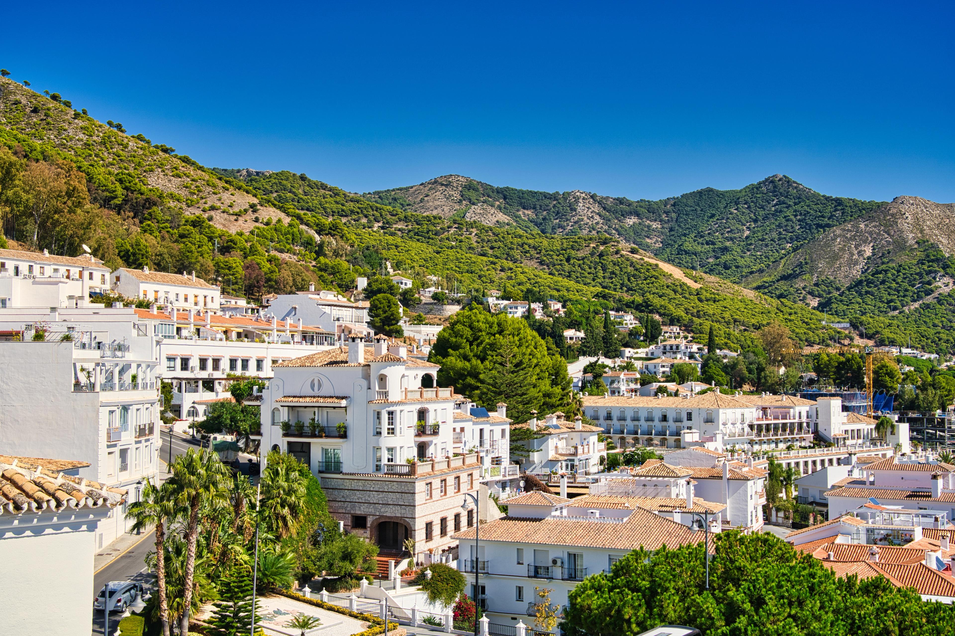 Mijas, a traditional Andalusian whitewashed village