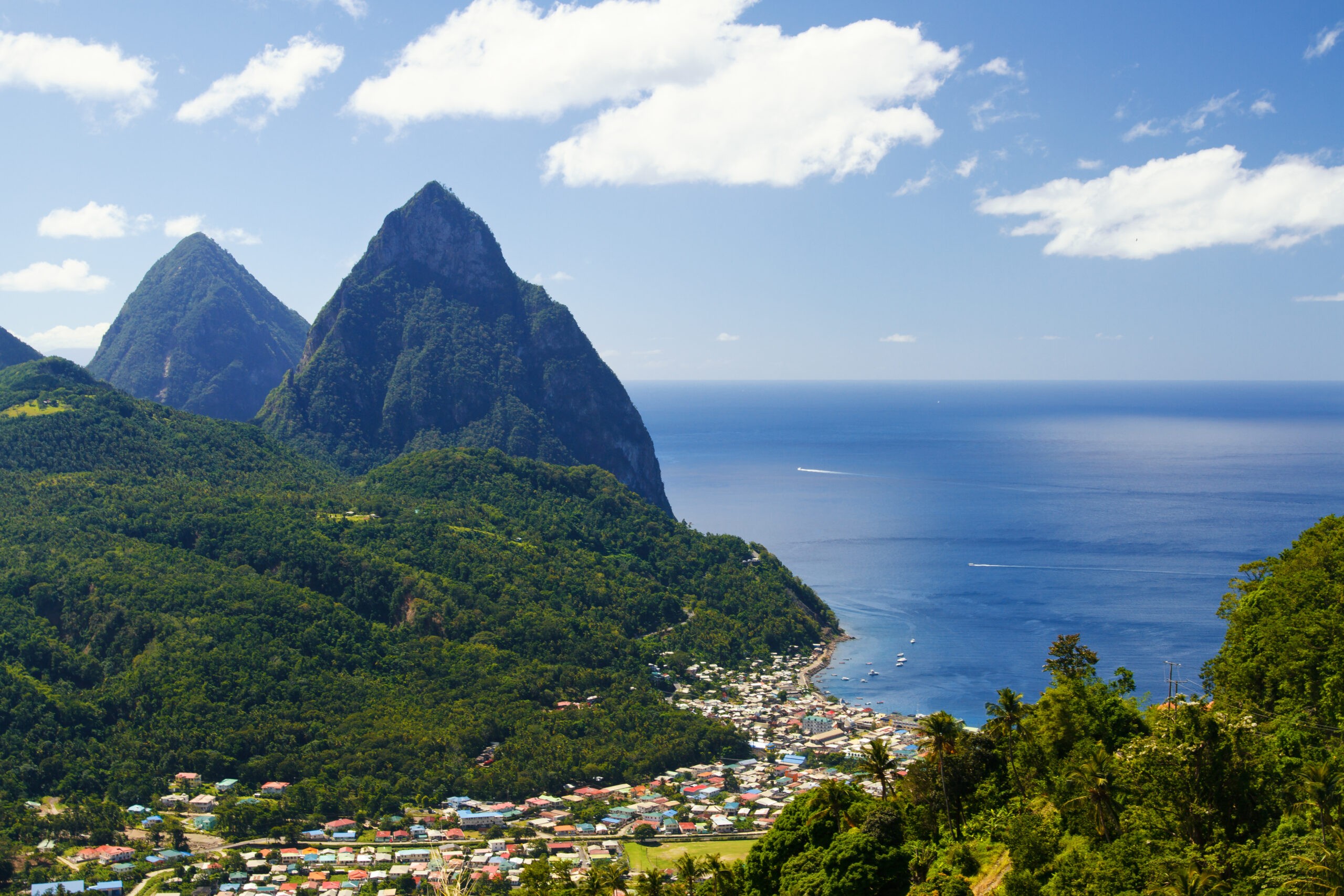 The Pitons, St. Lucia/Shutterstock