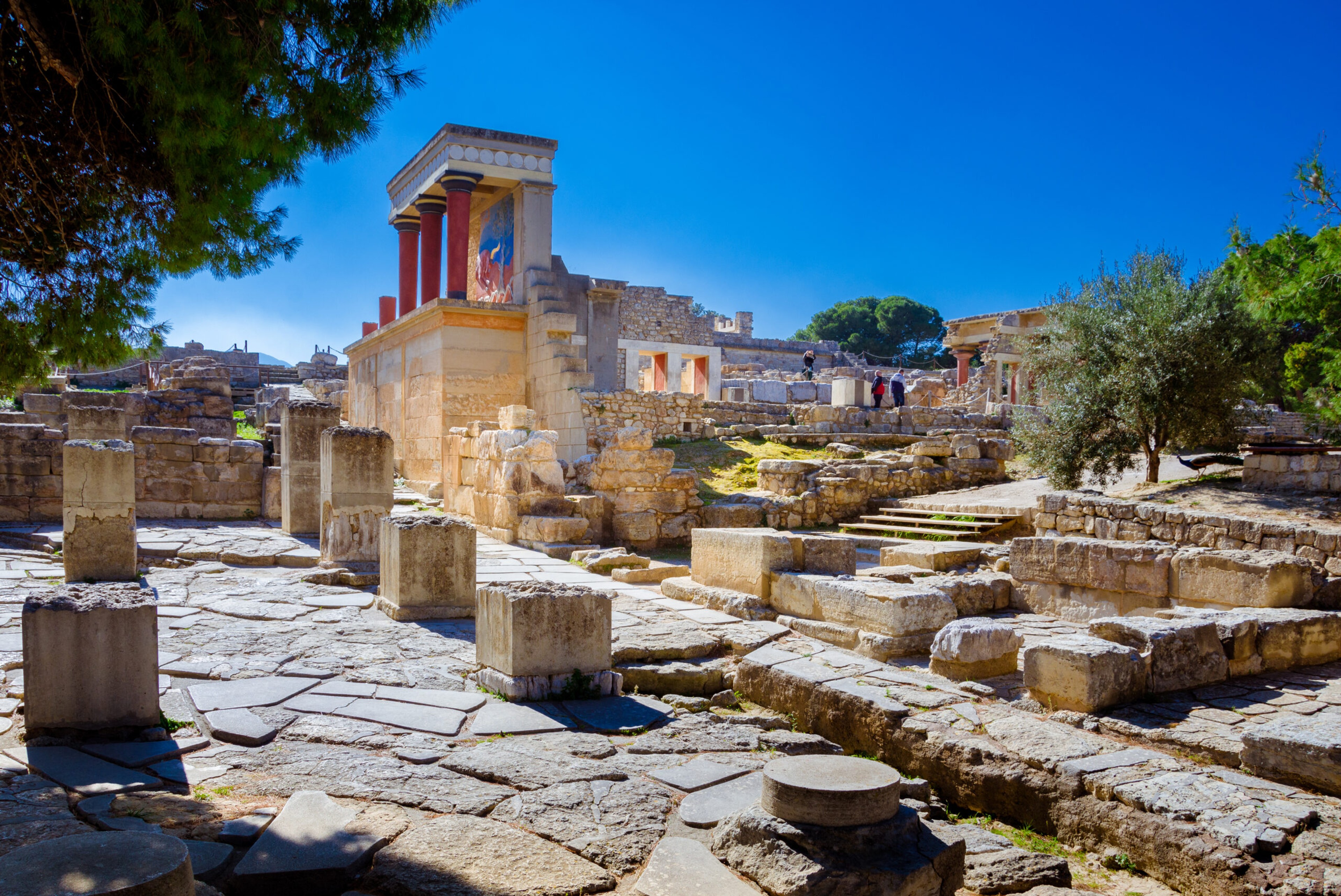 Minoan Palace of Knossos, Crete/Shutterstock