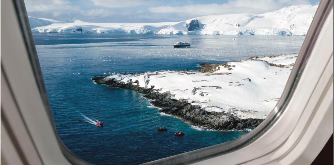 Fly over Drake Passage